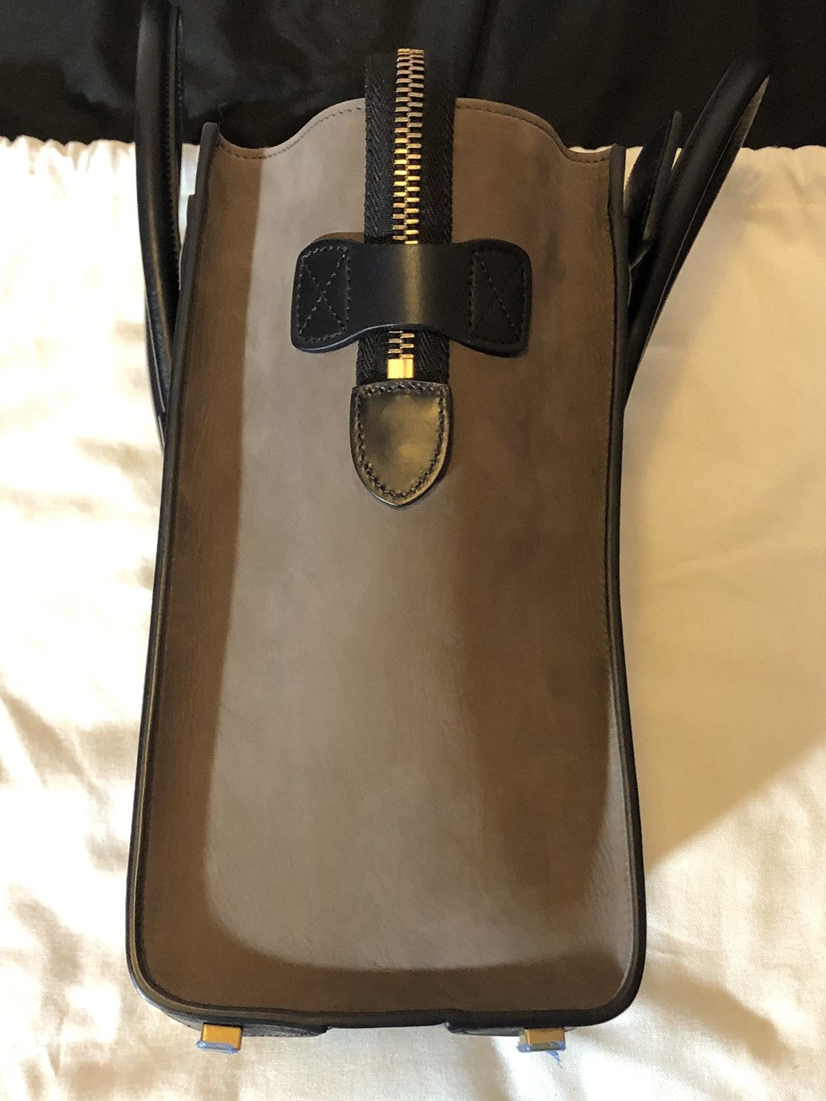 Celine Phoebe Philo Celine Luggage Multicolor Bag Leather & Suede Size ONE SIZE - 6 Thumbnail