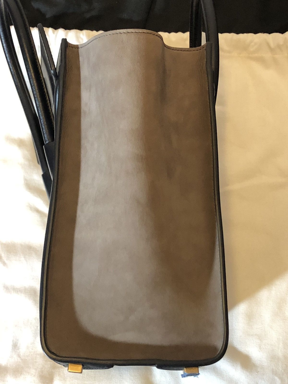 Celine Phoebe Philo Celine Luggage Multicolor Bag Leather & Suede Size ONE SIZE - 7 Thumbnail
