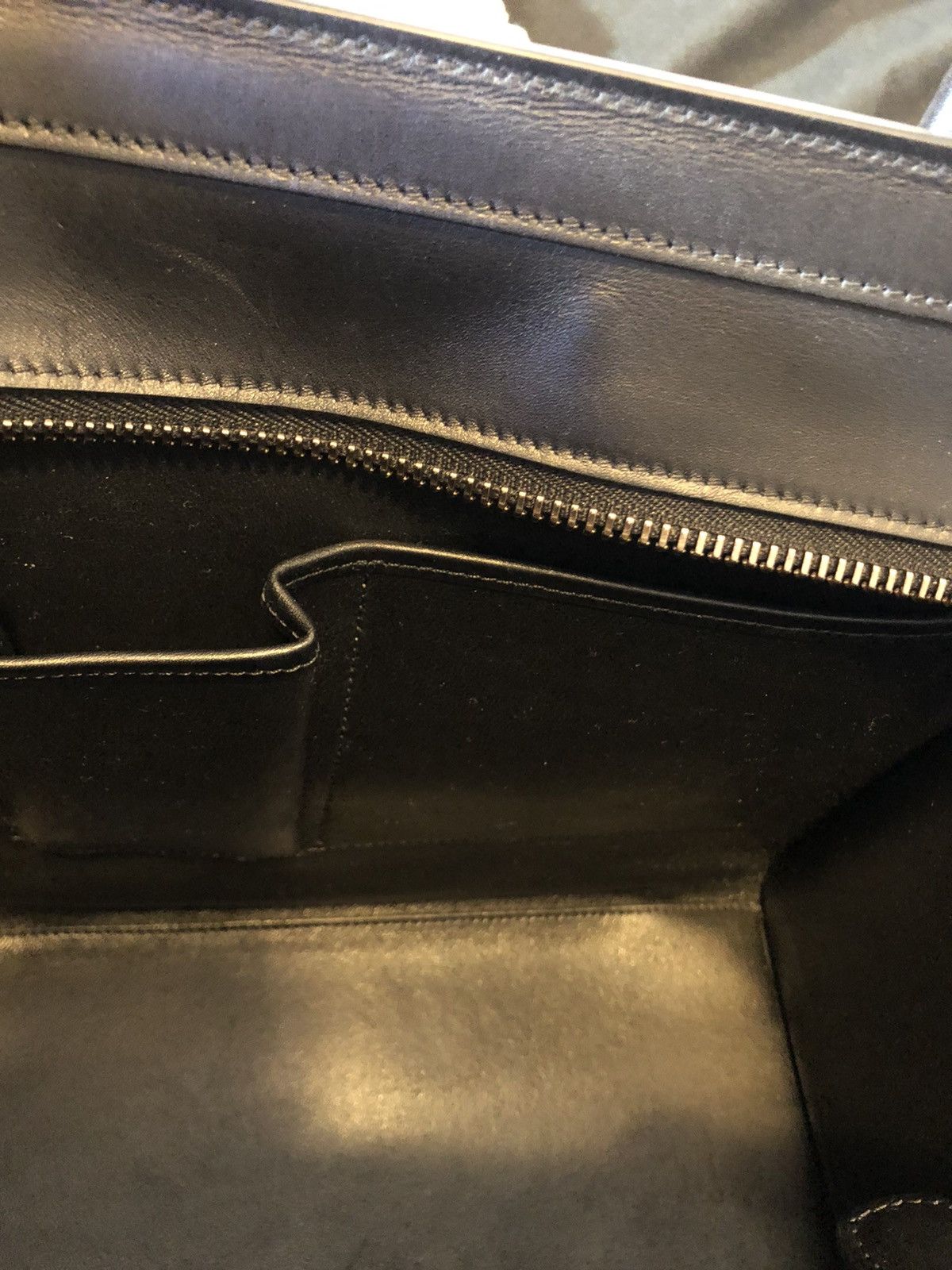 Celine Phoebe Philo Celine Luggage Multicolor Bag Leather & Suede Size ONE SIZE - 12 Thumbnail