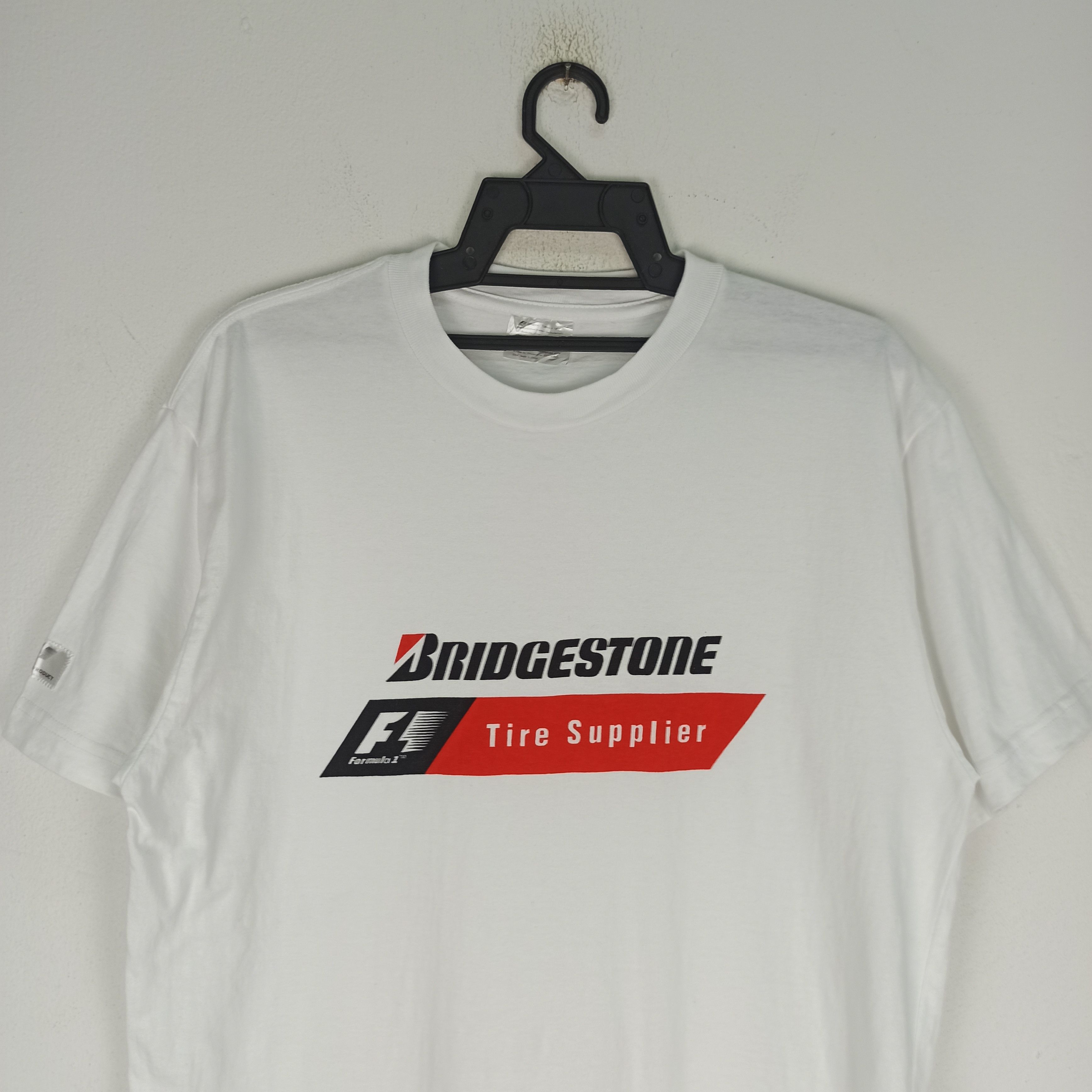 Vintage Rare🔥 Formula 1 Bridgestone Tire Supplier Tshirt Size US L / EU 52-54 / 3 - 2 Thumbnail