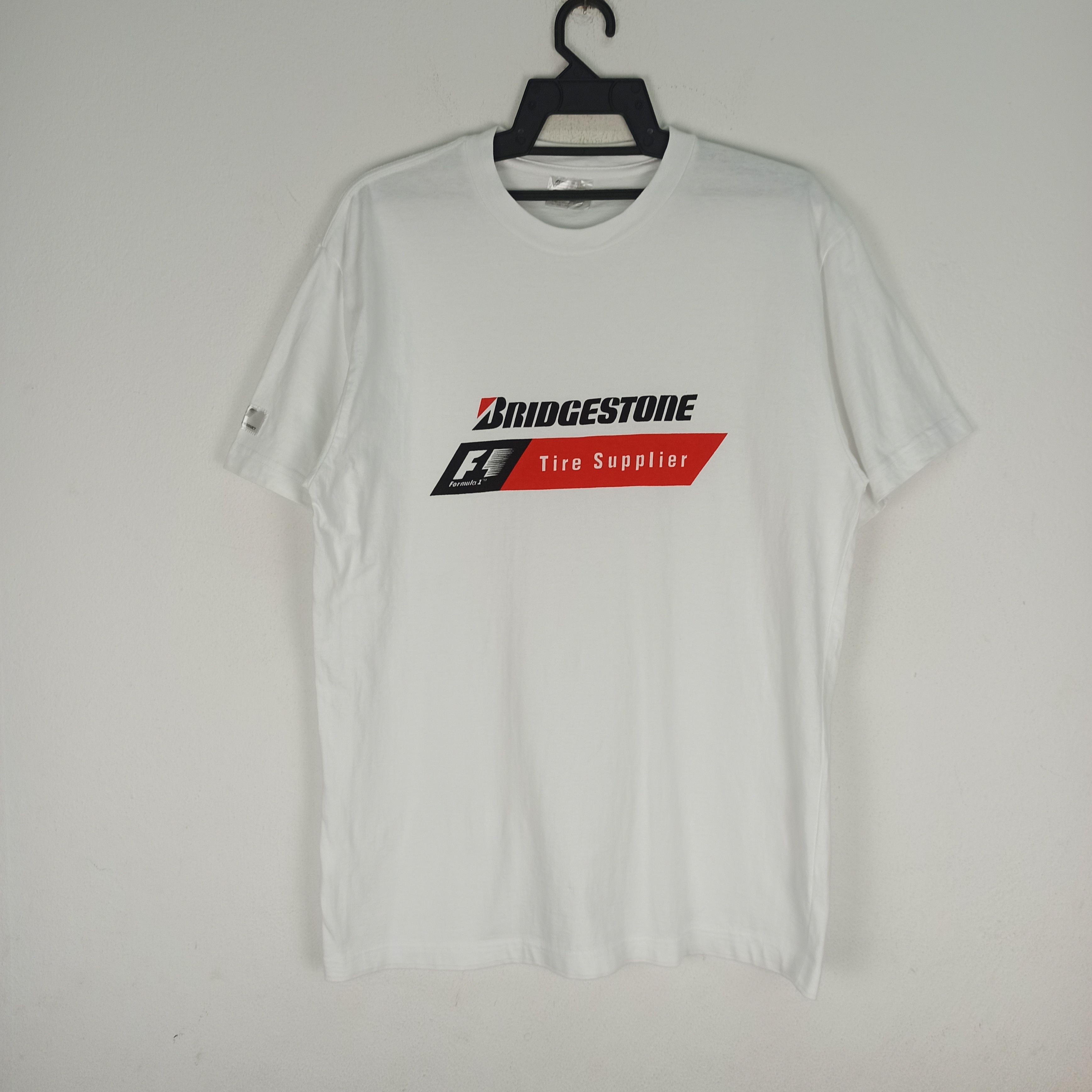 Vintage Rare🔥 Formula 1 Bridgestone Tire Supplier Tshirt Size US L / EU 52-54 / 3 - 1 Thumbnail
