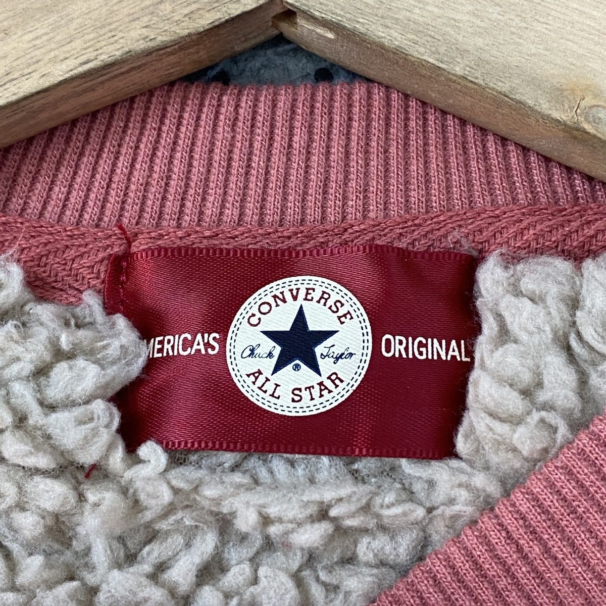 Converse Converse All Star Sherpa Inside Sweatershirt Size L / US 10 / IT 46 - 9 Thumbnail