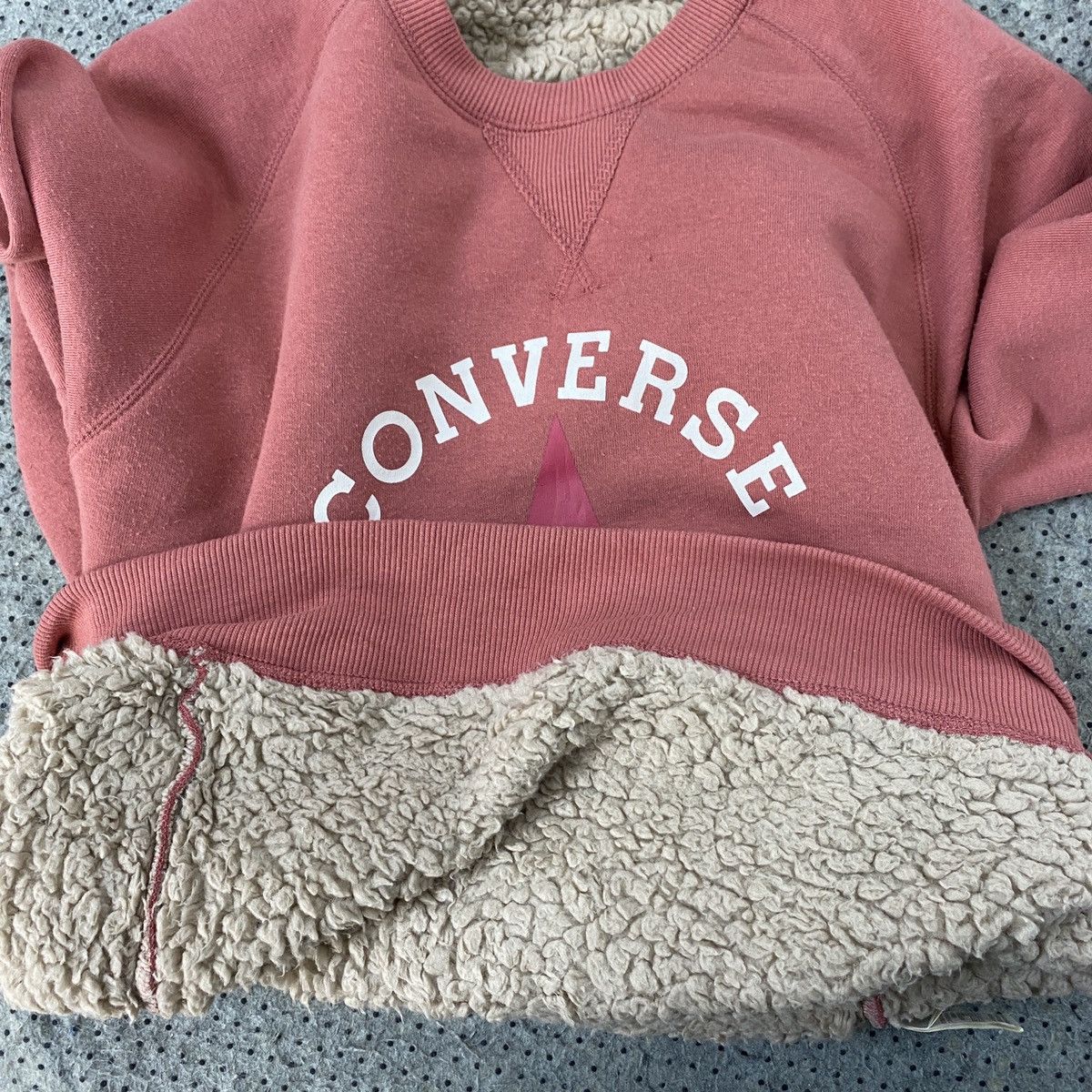 Converse Converse All Star Sherpa Inside Sweatershirt Size L / US 10 / IT 46 - 12 Thumbnail