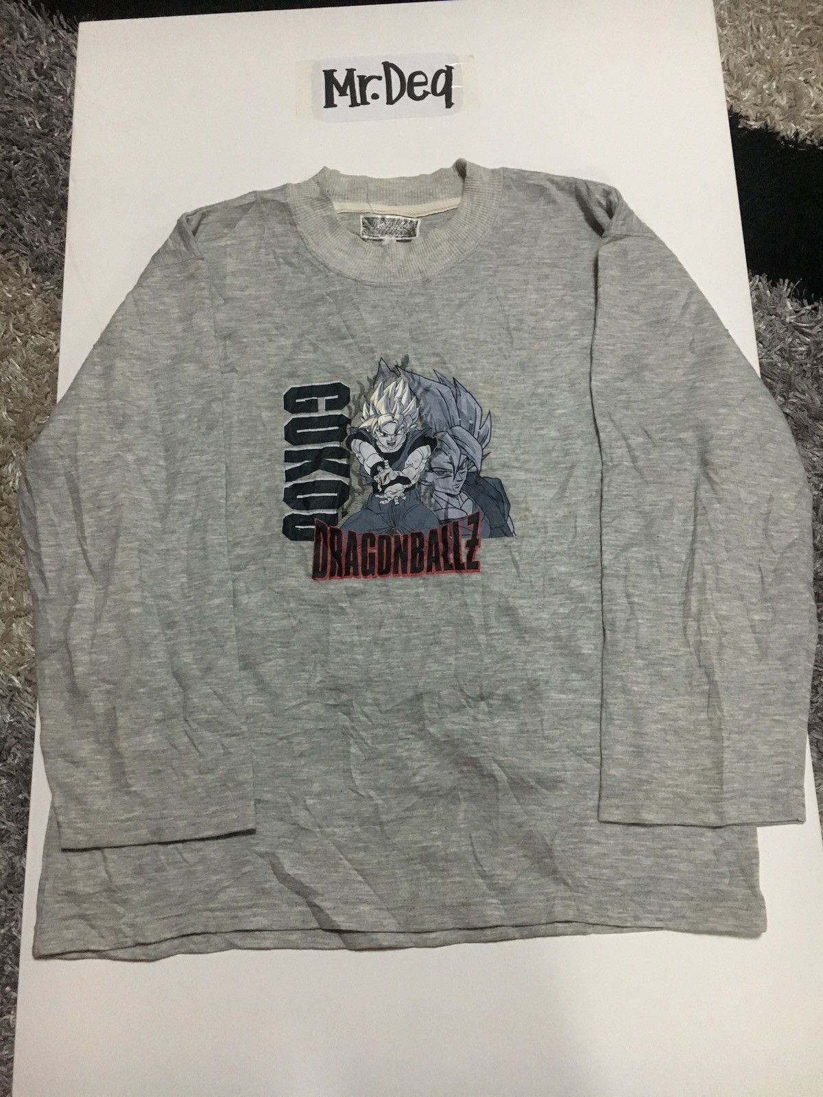 Cartoon Network VINTAGE DRAGON BALLZ GREY SIZE L SWEATSHIRT Size US L / EU 52-54 / 3 - 1 Thumbnail
