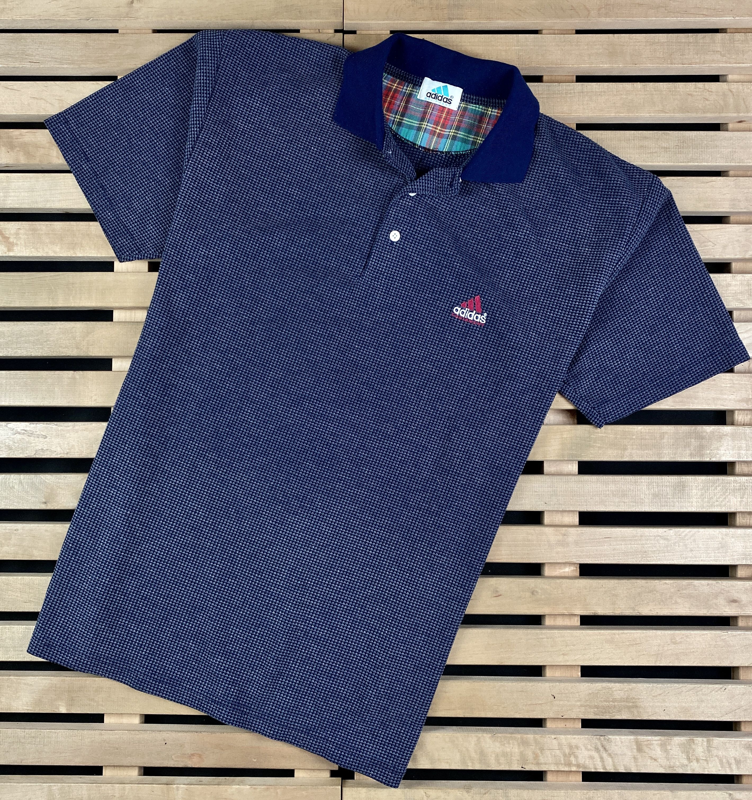Adidas × Vintage Mens Polo T-Shirt Adidas Equipment Vintage Size XL Size US XL / EU 56 / 4 - 1 Thumbnail