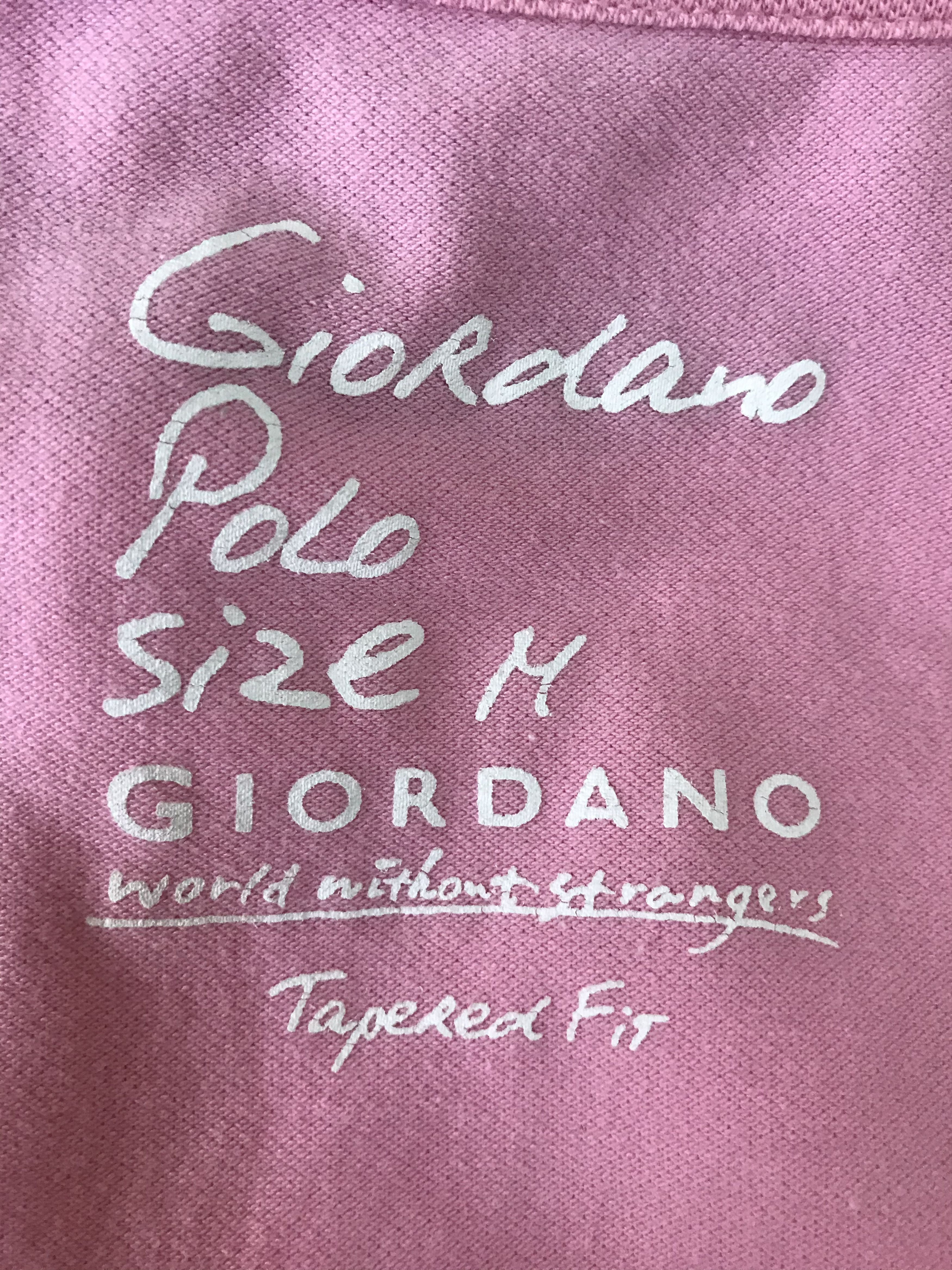 Giordano Giordano Polo embroidered Design Size US M / EU 48-50 / 2 - 11 Thumbnail
