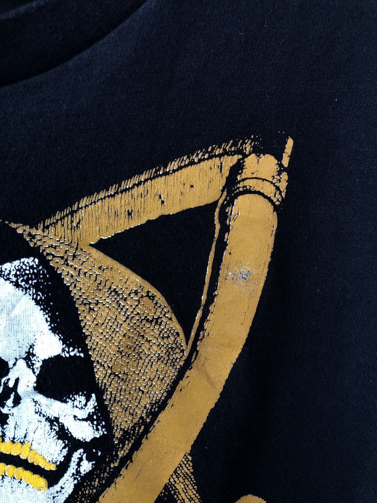 Expert Horror Vintage 80s NITE LIFE Angel Of Death Horror Tee Size US XL / EU 56 / 4 - 3 Thumbnail