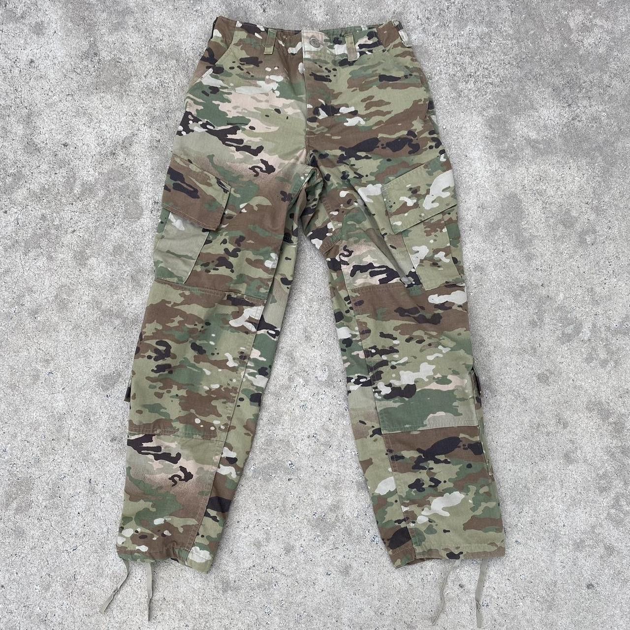 Vintage VINTAGE MILITARY ARMY COMBAT UNIFORM CAMOUFLAGE BDU PANTS Size US 31 - 1 Thumbnail