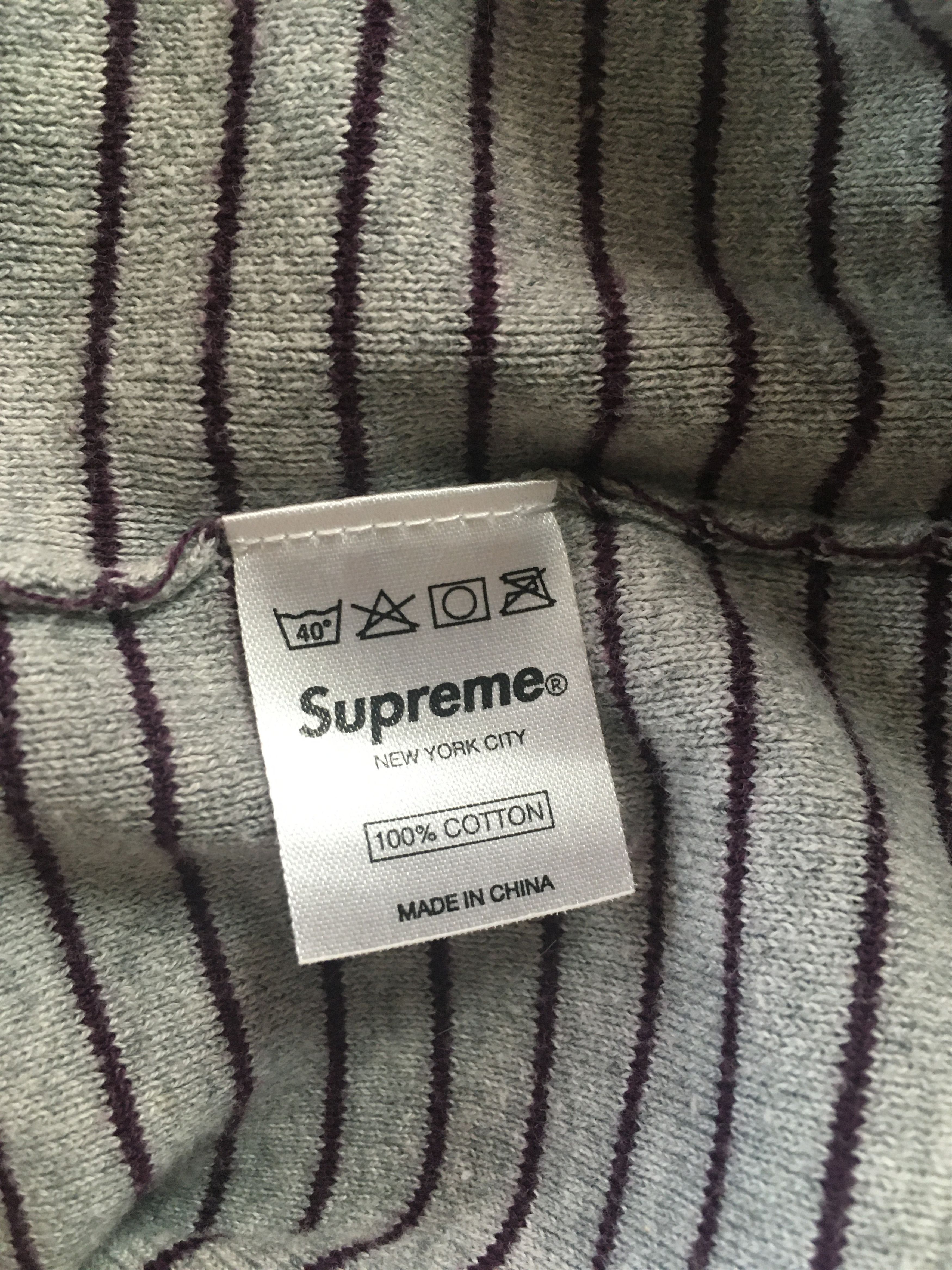 Supreme 90's Stripped Sweater Size US XL / EU 56 / 4 - 6 Thumbnail