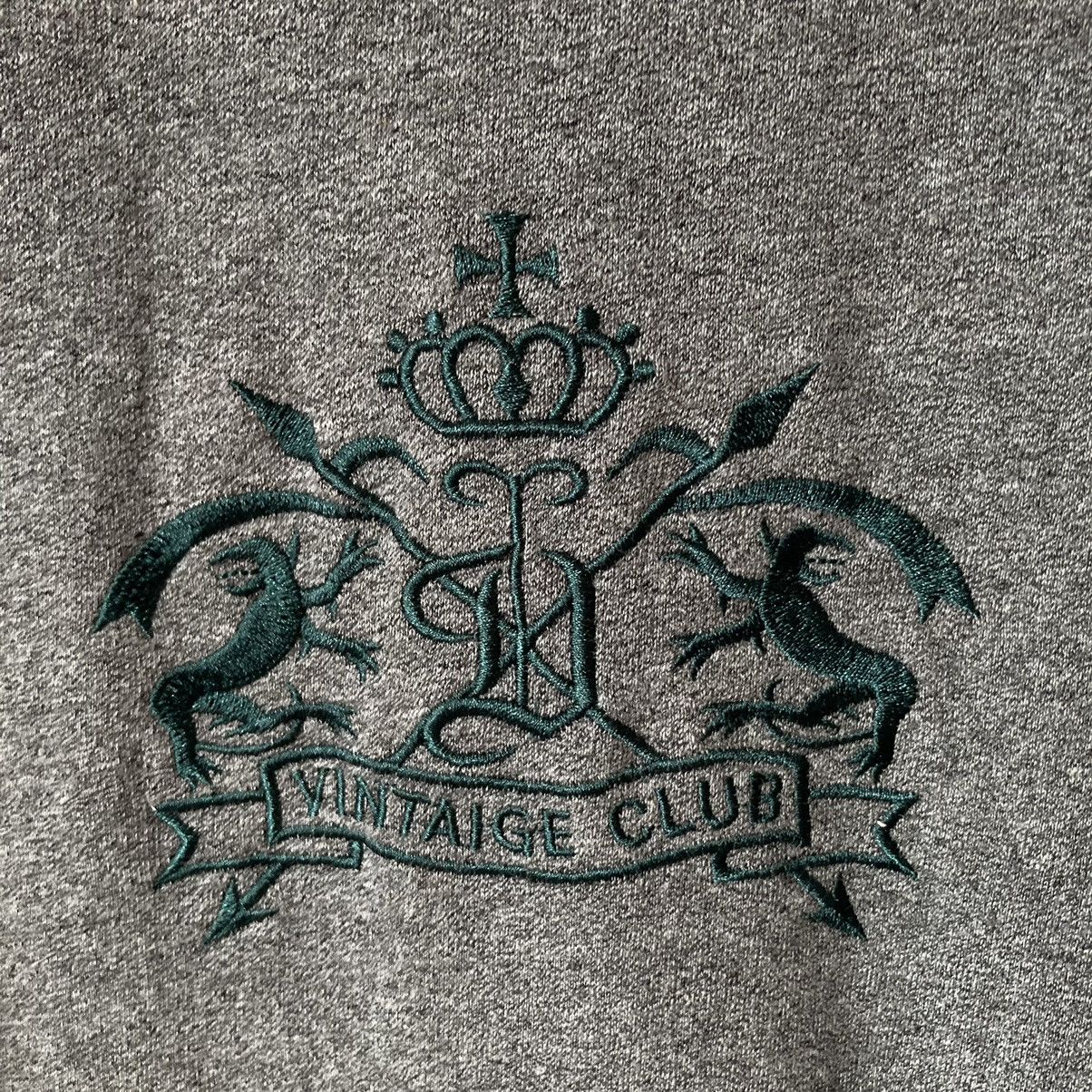 Designer Japanese Vintage Club Double Collar Sweater Size US M / EU 48-50 / 2 - 9 Thumbnail