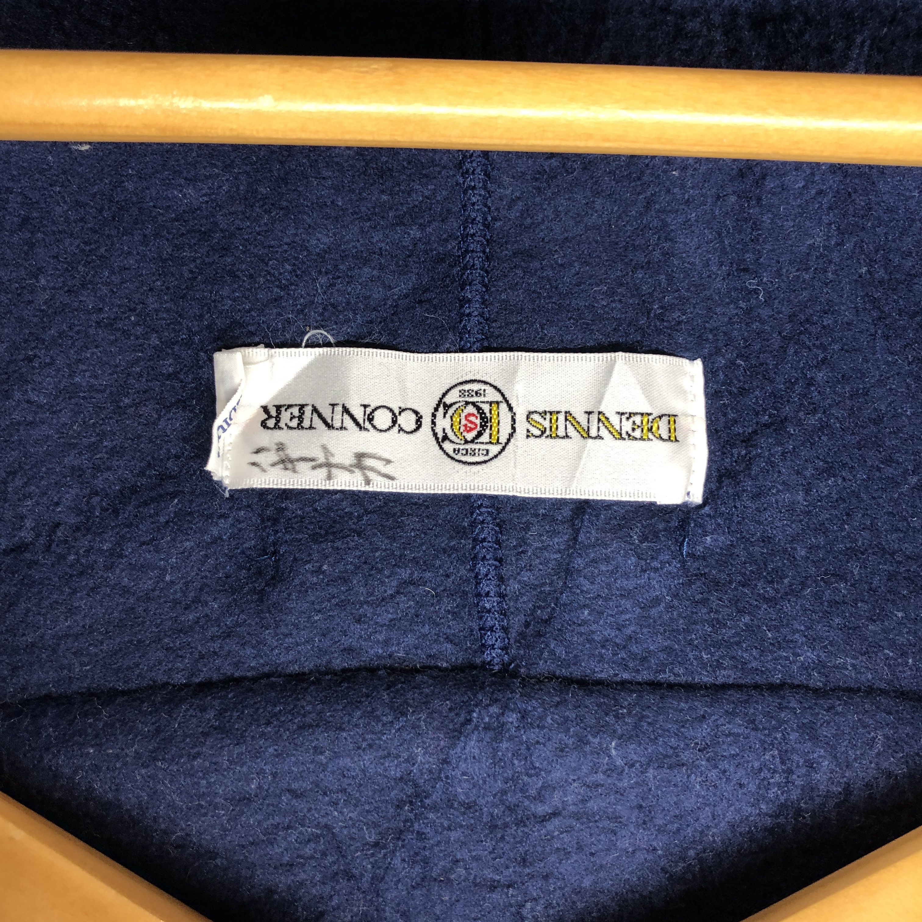 Japanese Brand DENNIS CONNER CIRCA 1988 Dyersburg Zipper Fleece #049/C Size US S / EU 44-46 / 1 - 4 Thumbnail