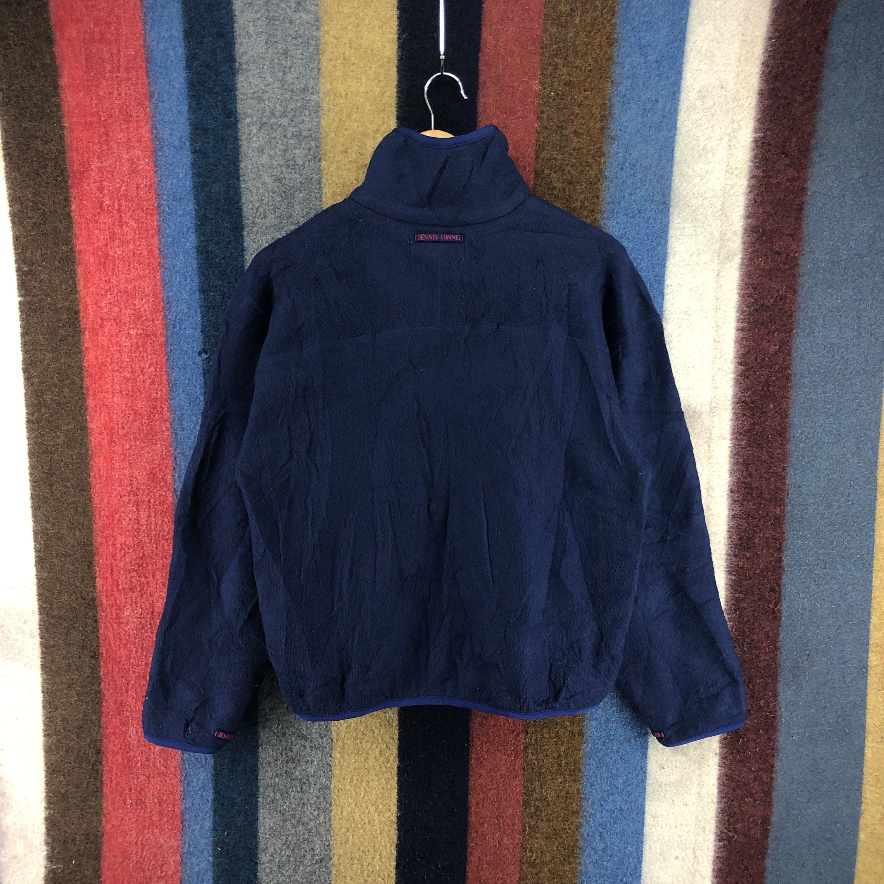 Japanese Brand DENNIS CONNER CIRCA 1988 Dyersburg Zipper Fleece #049/C Size US S / EU 44-46 / 1 - 7 Thumbnail