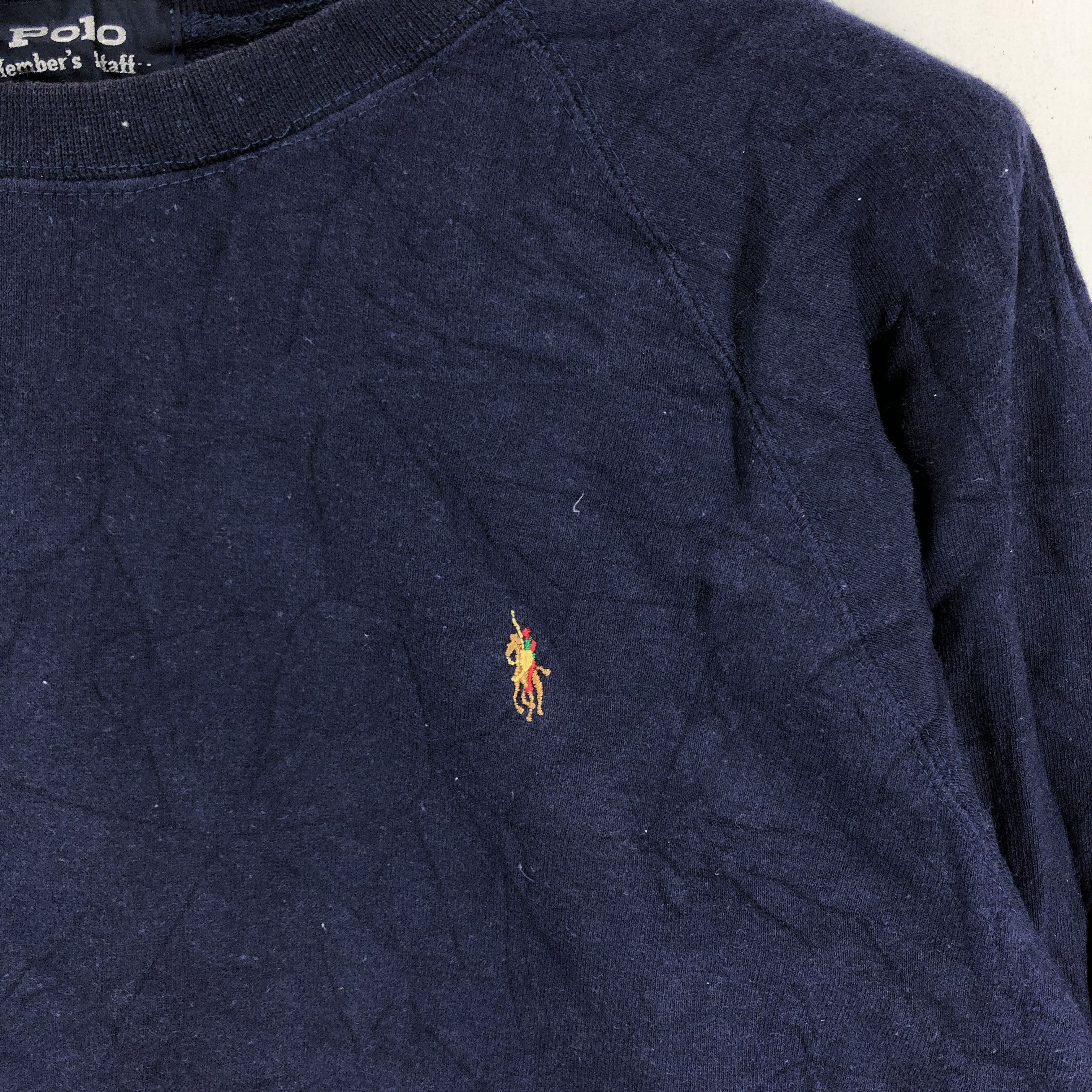 Other POLO Member Staff Crew Neck Sweatshirt #1806-67 Size US M / EU 48-50 / 2 - 2 Thumbnail