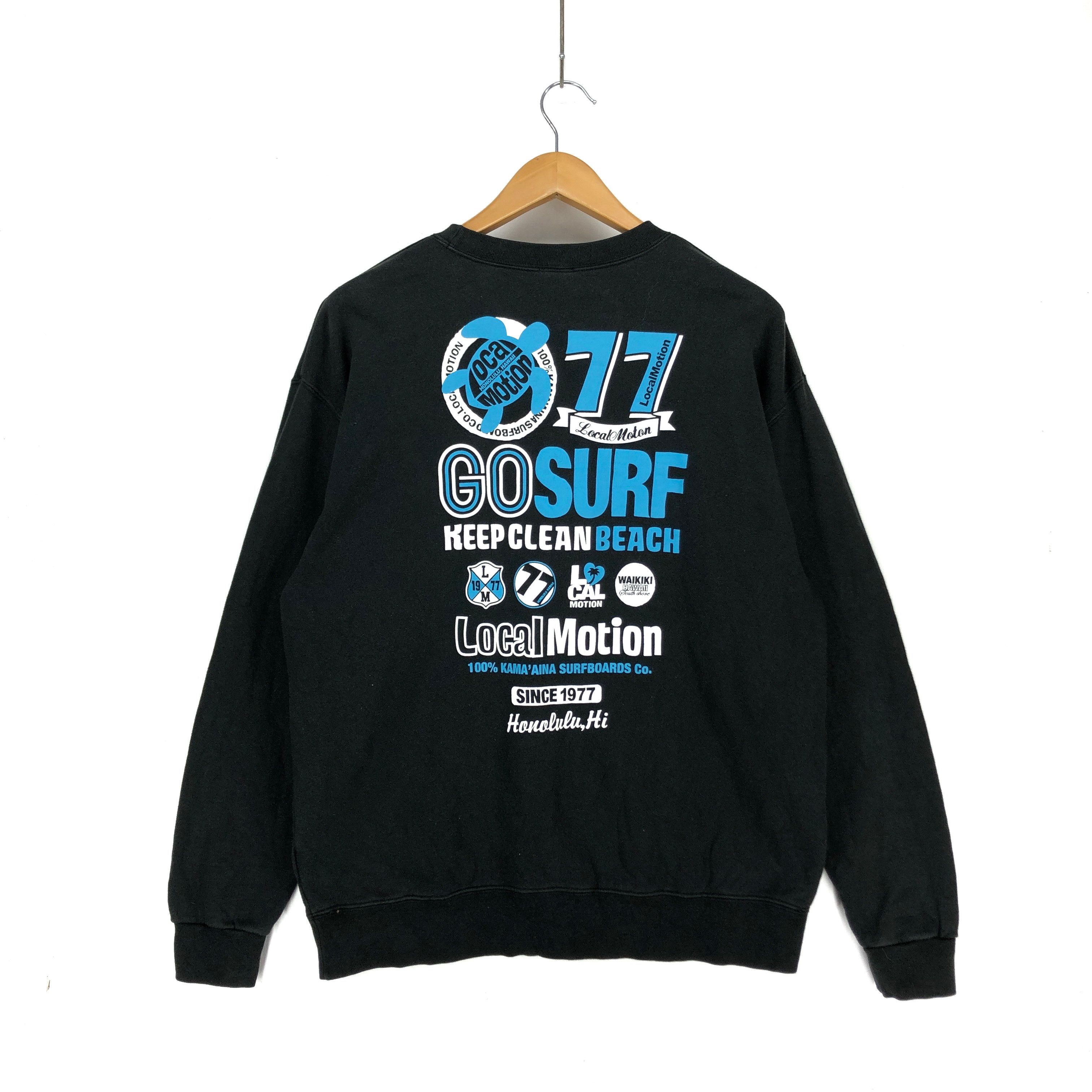 Other LOCAL MOTION HONOLULU Crew Neck Sweatshirt #1487-54 Size US L / EU 52-54 / 3 - 1 Thumbnail