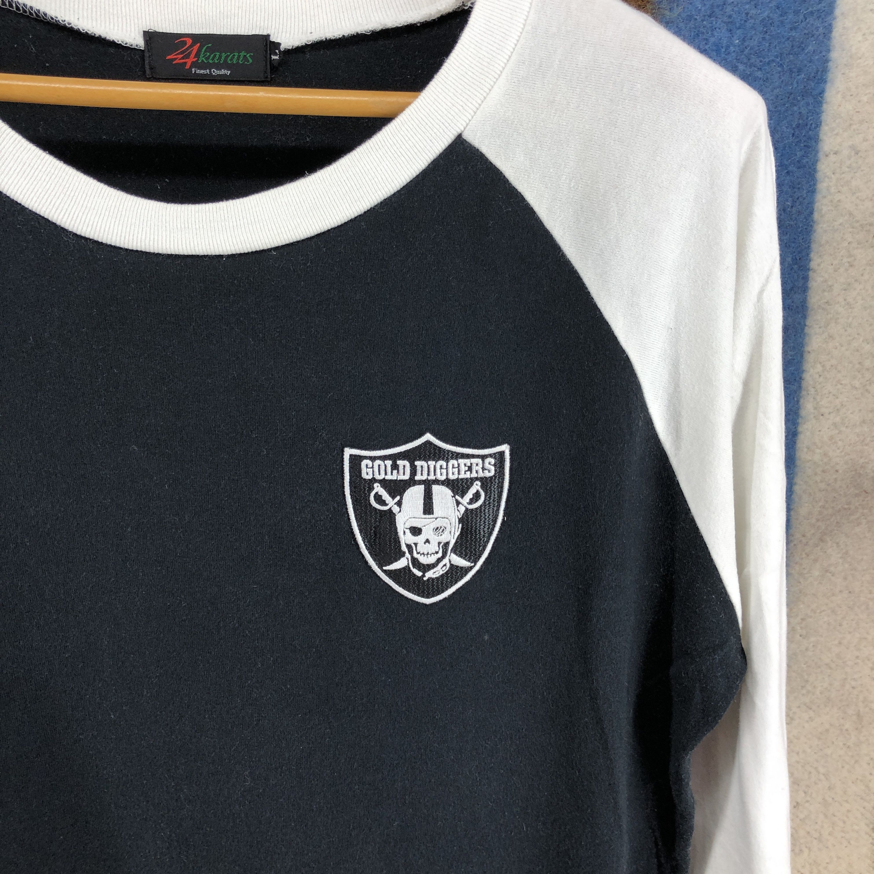 Japanese Brand GOLD DIGGERS by 24 Karat Long Sleeve T Shirt #0236/K Size US L / EU 52-54 / 3 - 2 Thumbnail