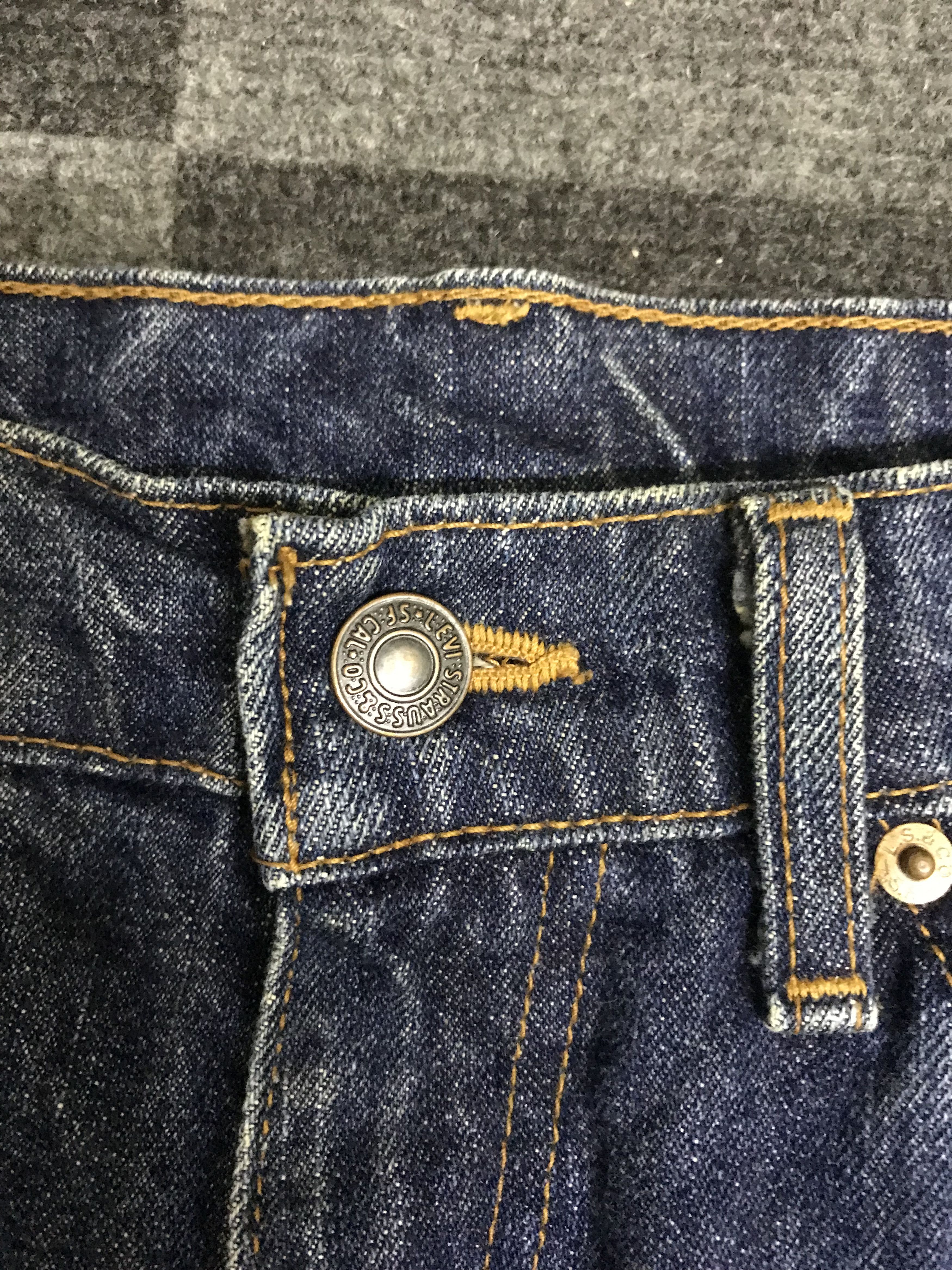 Levi's × Vintage VLEV117-Vtg Levis 602 Medium Wash Jeans Size US 31 - 5 Thumbnail