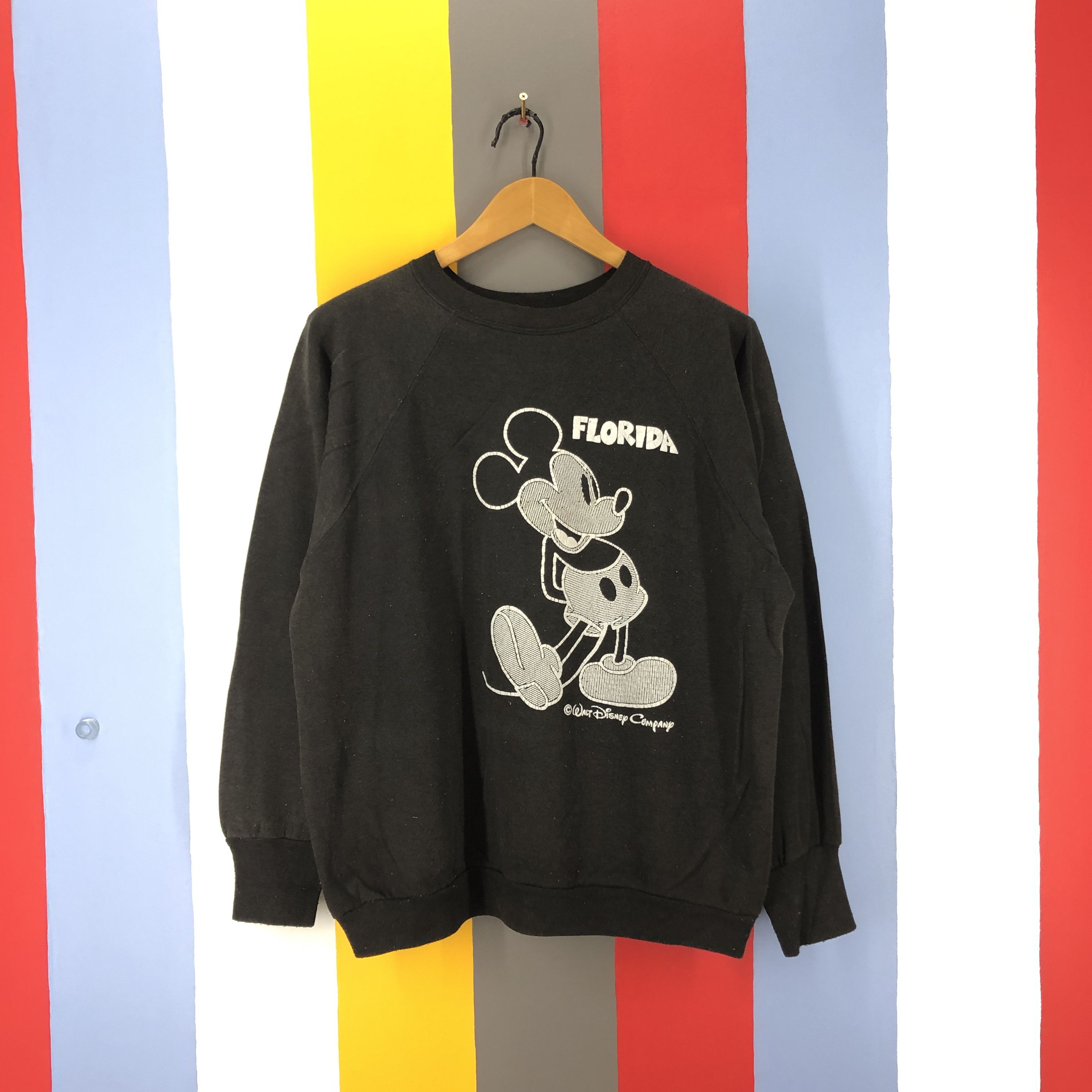 Signal Sport 80s Vintage MICKEY MOUSE Crew Neck Sweatshirt #0896/AH Size US L / EU 52-54 / 3 - 1 Thumbnail