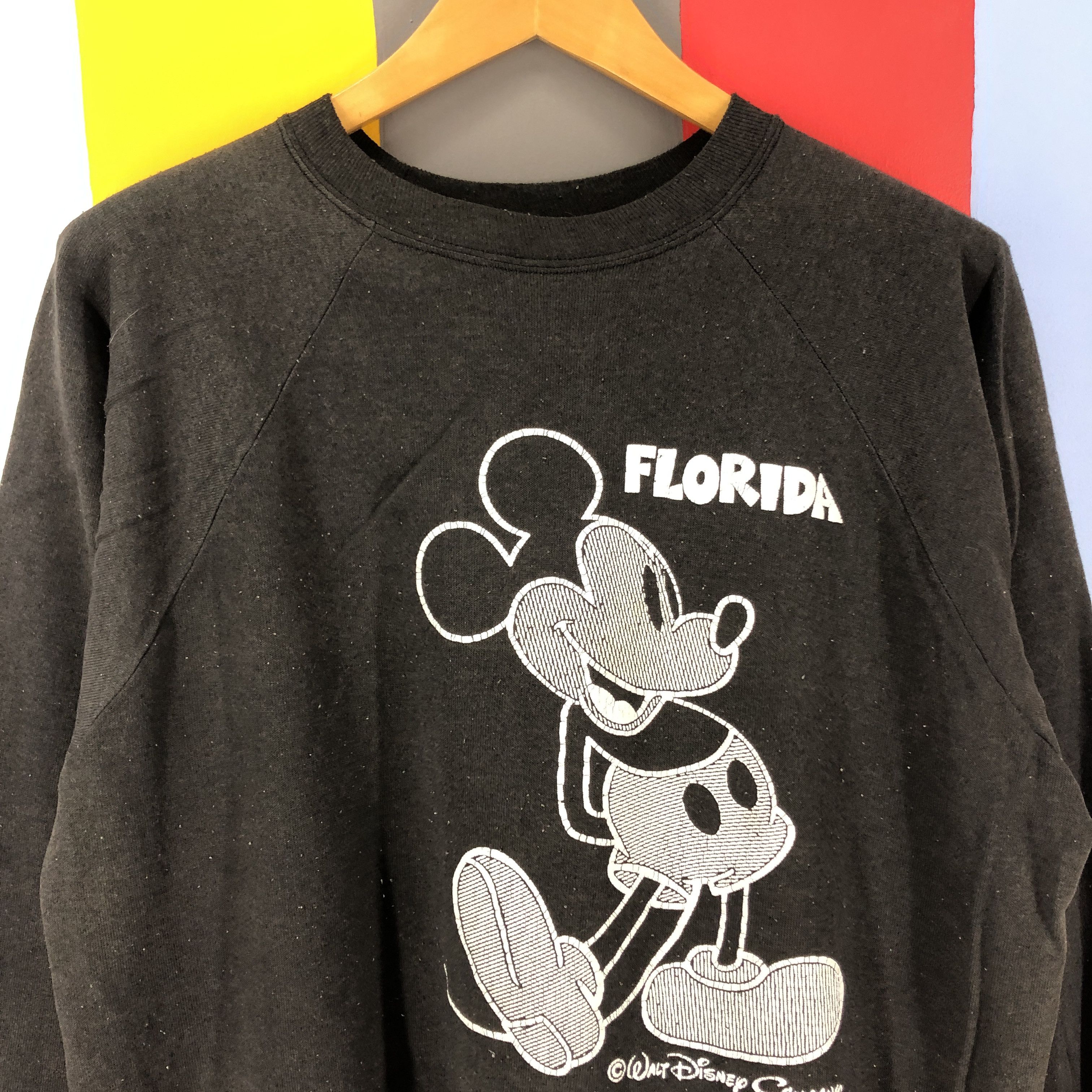 Signal Sport 80s Vintage MICKEY MOUSE Crew Neck Sweatshirt #0896/AH Size US L / EU 52-54 / 3 - 2 Thumbnail