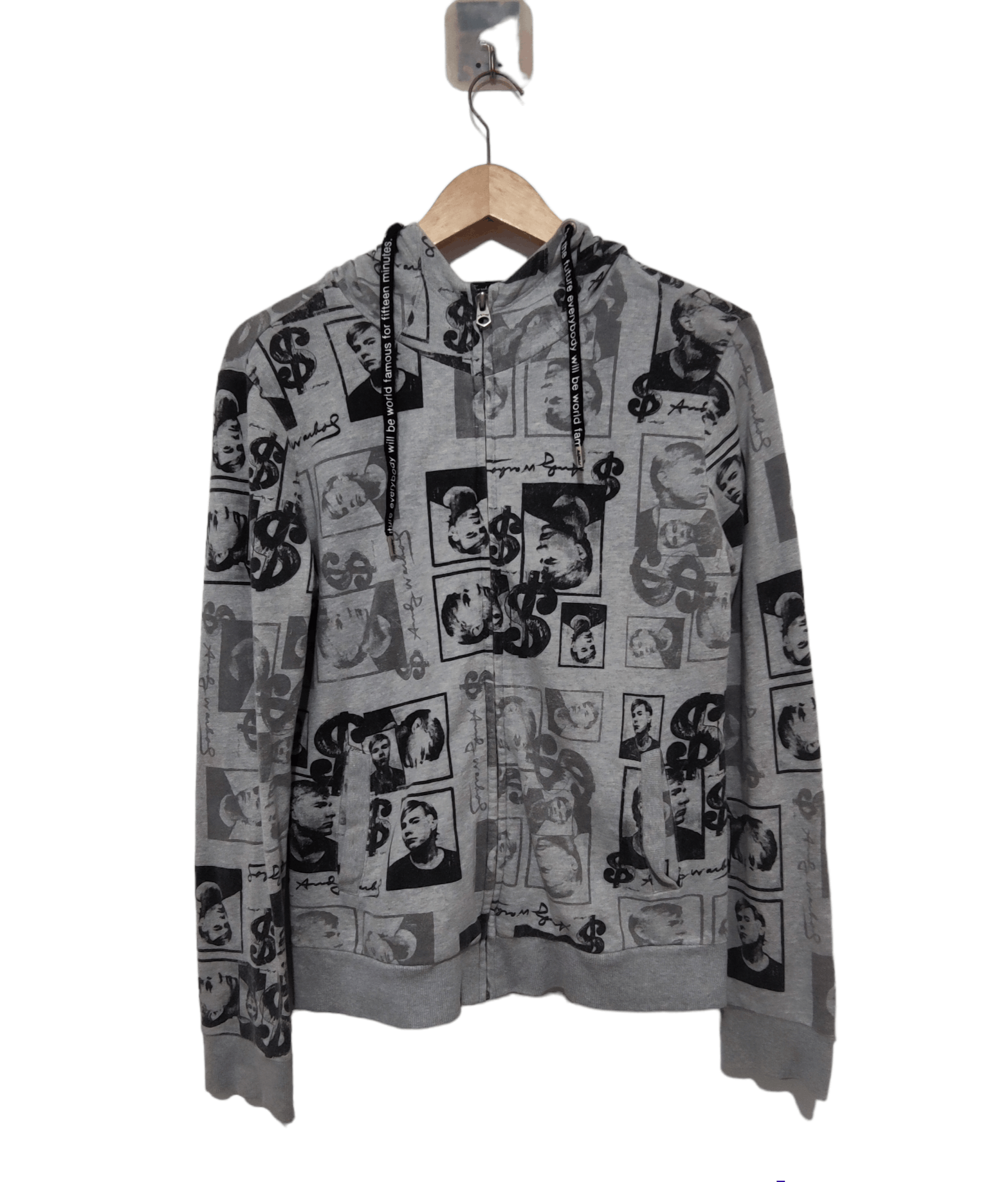 20471120 Andy Warhon Zip Up Hoodie Full Painter Size US M / EU 48-50 / 2 - 1 Thumbnail