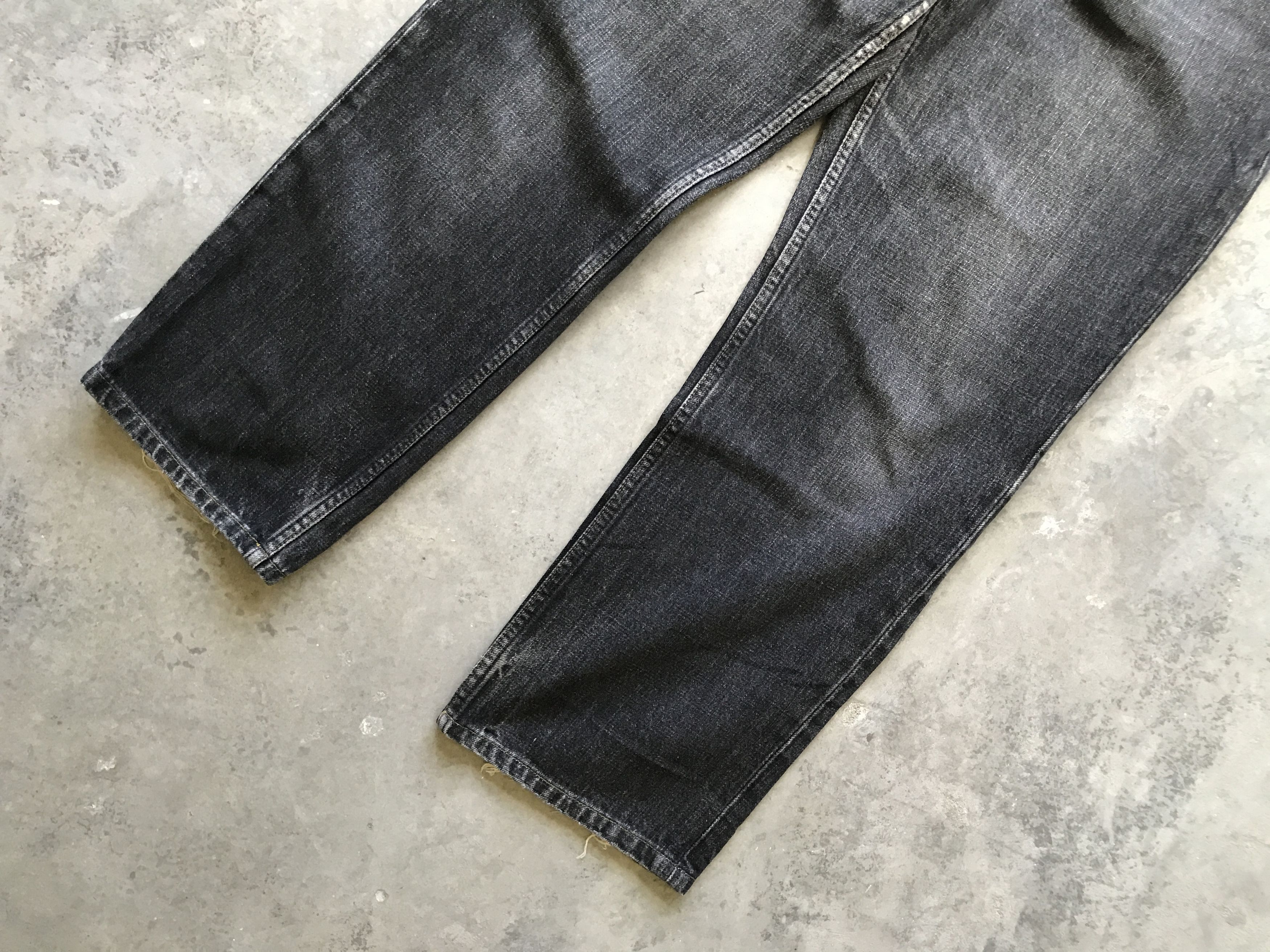 Levi's VLEV64 - Levis 533 Black Jeans Size US 33 - 3 Thumbnail
