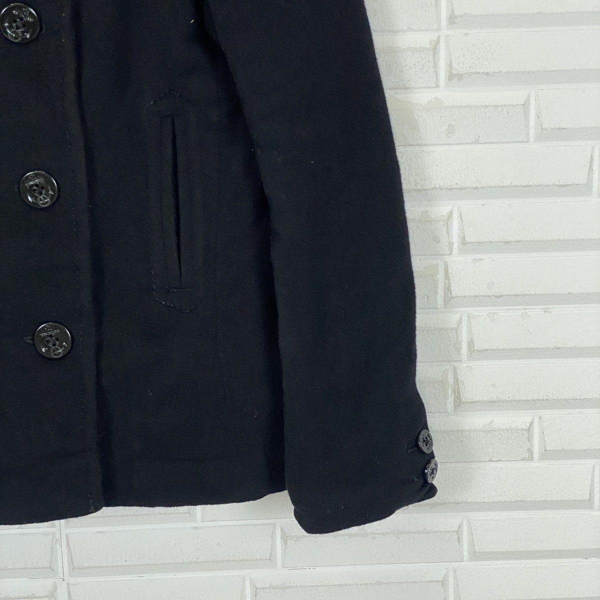MOUSSY 🔥LAST PRICE🔥 Moussy Double Breasted Wool Pea Coat Size XS / US 0-2 / IT 36-38 - 5 Thumbnail