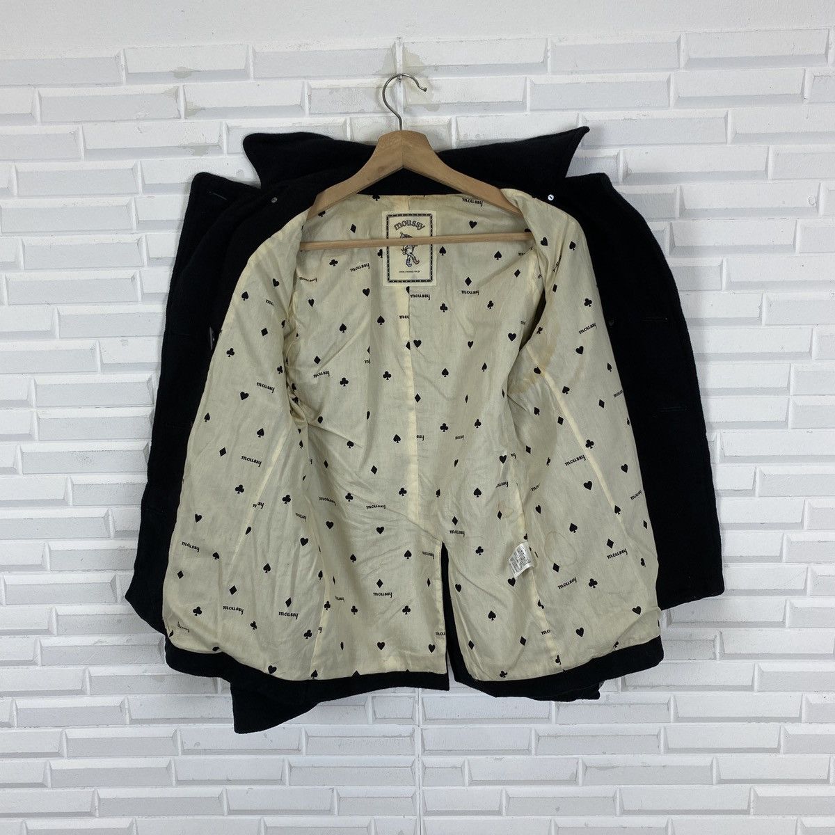 MOUSSY 🔥LAST PRICE🔥 Moussy Double Breasted Wool Pea Coat Size XS / US 0-2 / IT 36-38 - 17 Thumbnail