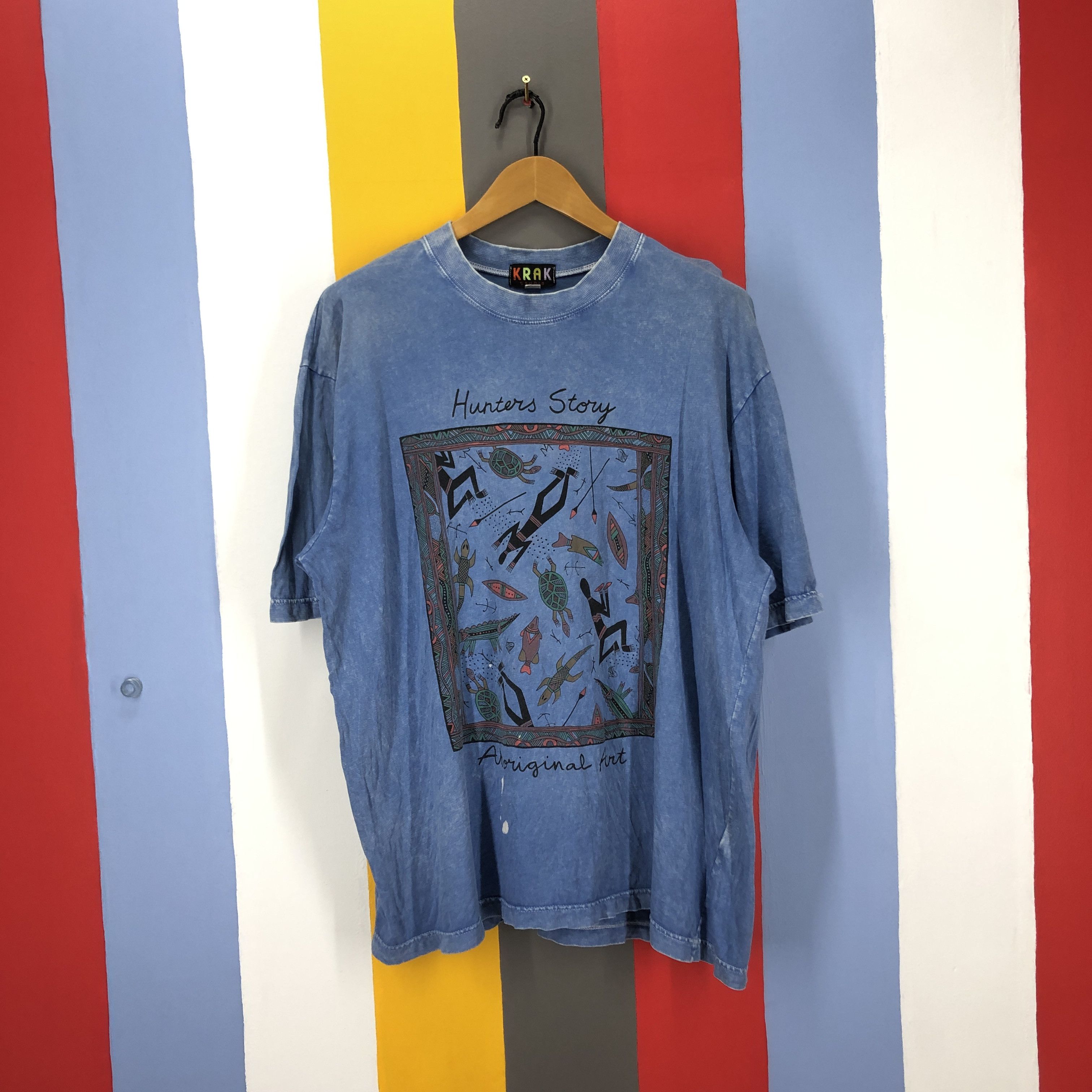 Hunter Vintage Hunter Story by KRAK STUDIOS T Shirt #0908/AH Size US XL / EU 56 / 4 - 1 Thumbnail