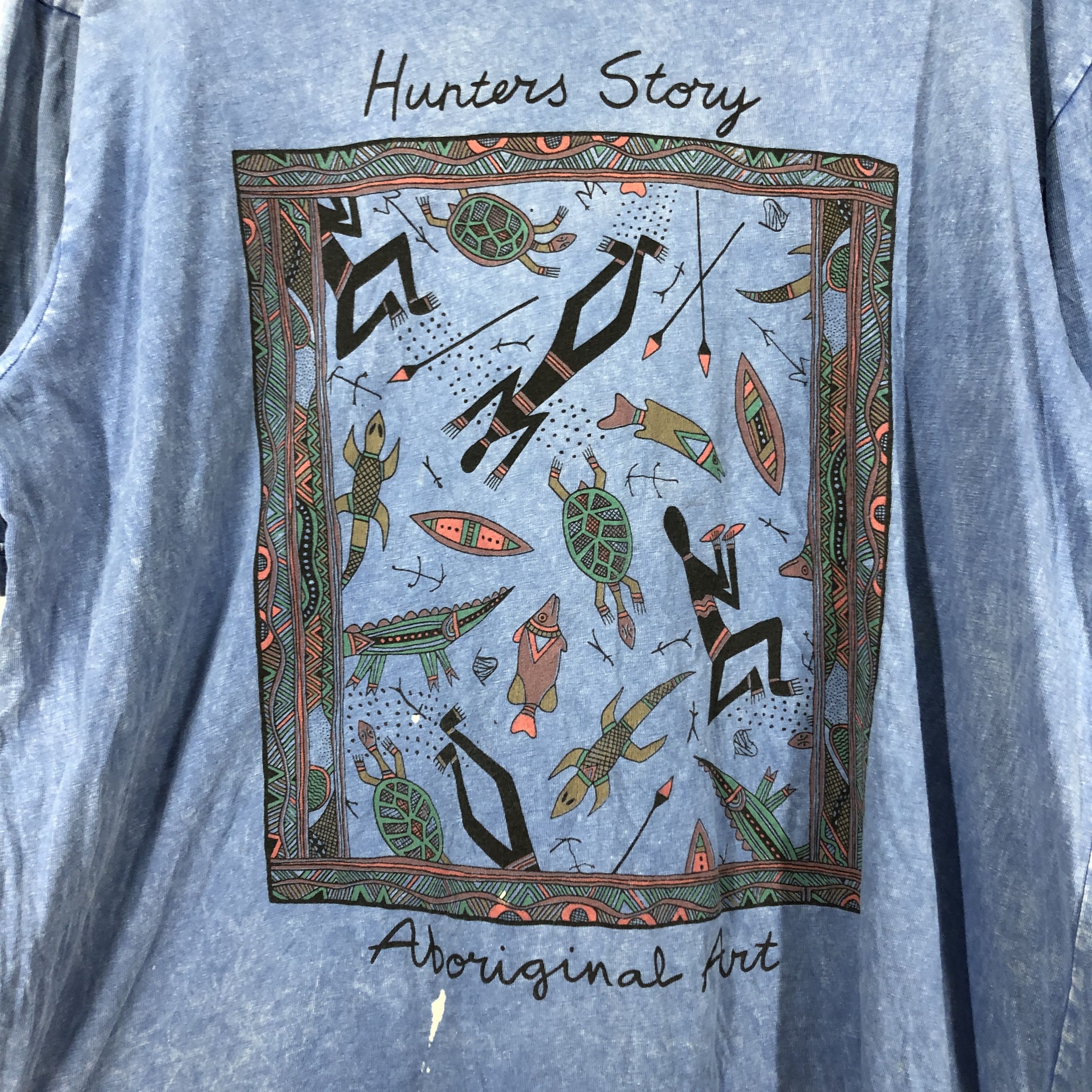 Hunter Vintage Hunter Story by KRAK STUDIOS T Shirt #0908/AH Size US XL / EU 56 / 4 - 2 Thumbnail