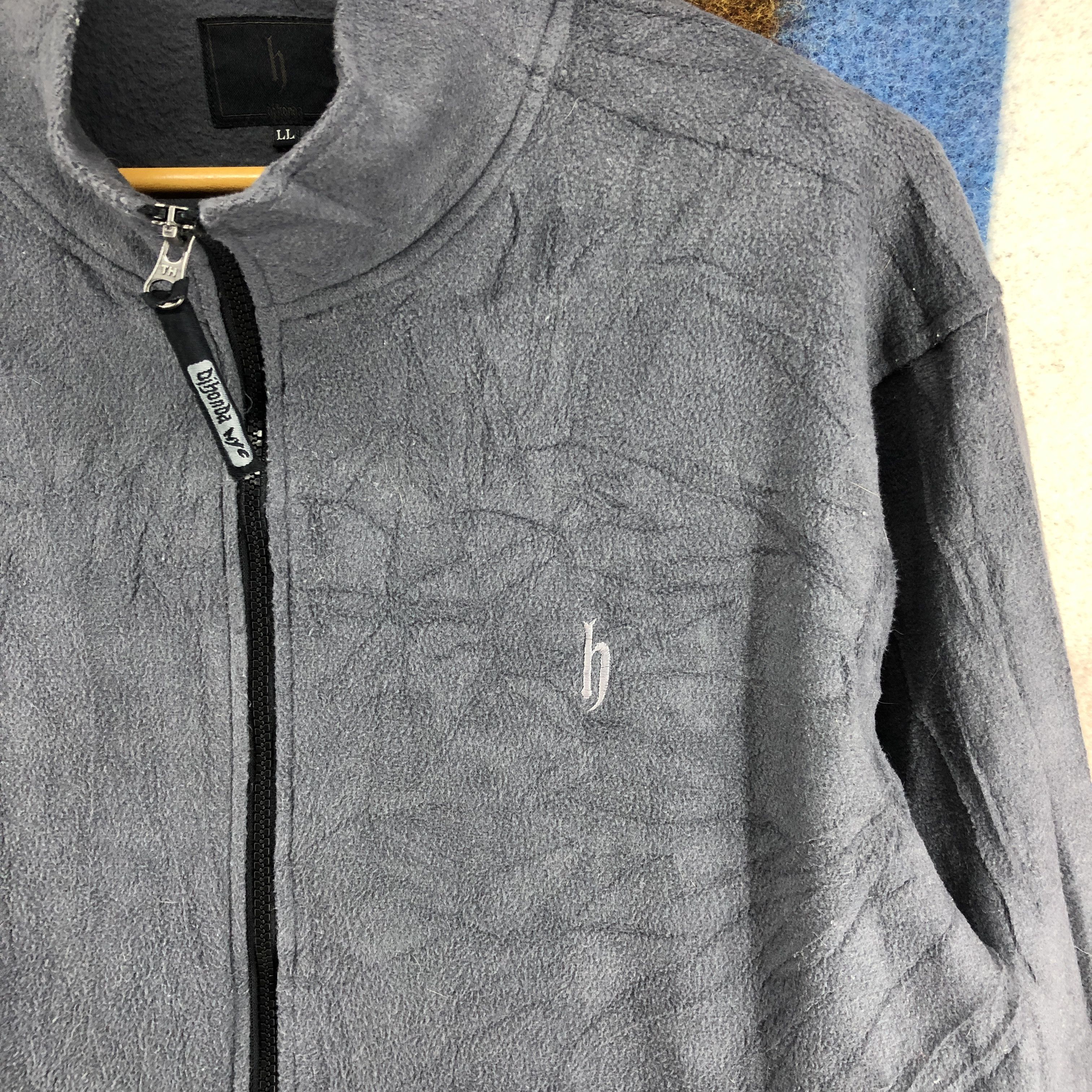 Japanese Brand DJ HONDA Turtle Neck Fleece Jacket #0176/I Size US L / EU 52-54 / 3 - 2 Thumbnail