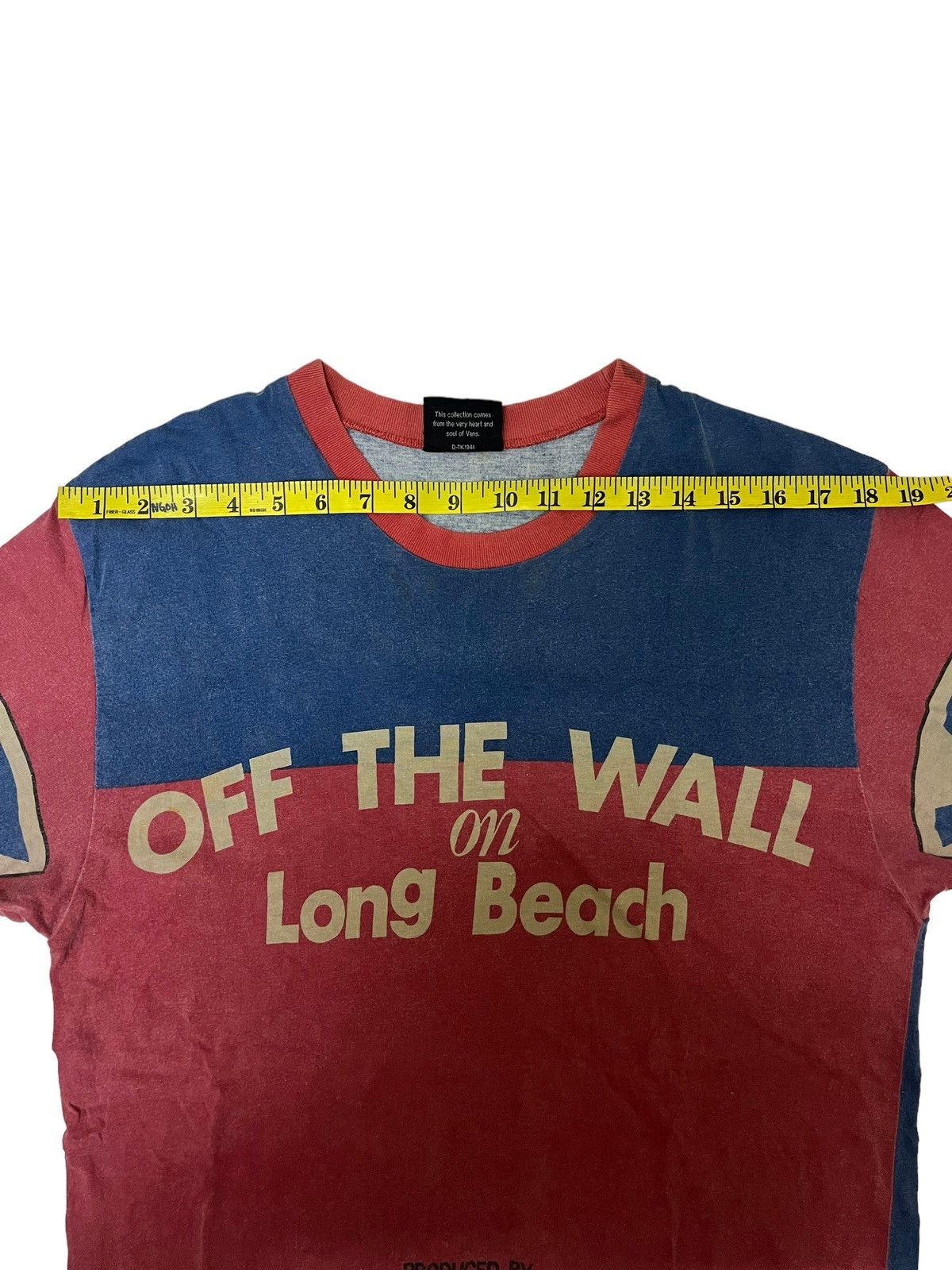 Vans Vintage Vans Off The Wall On Long Beach full print t shirt Size US L / EU 52-54 / 3 - 5 Thumbnail
