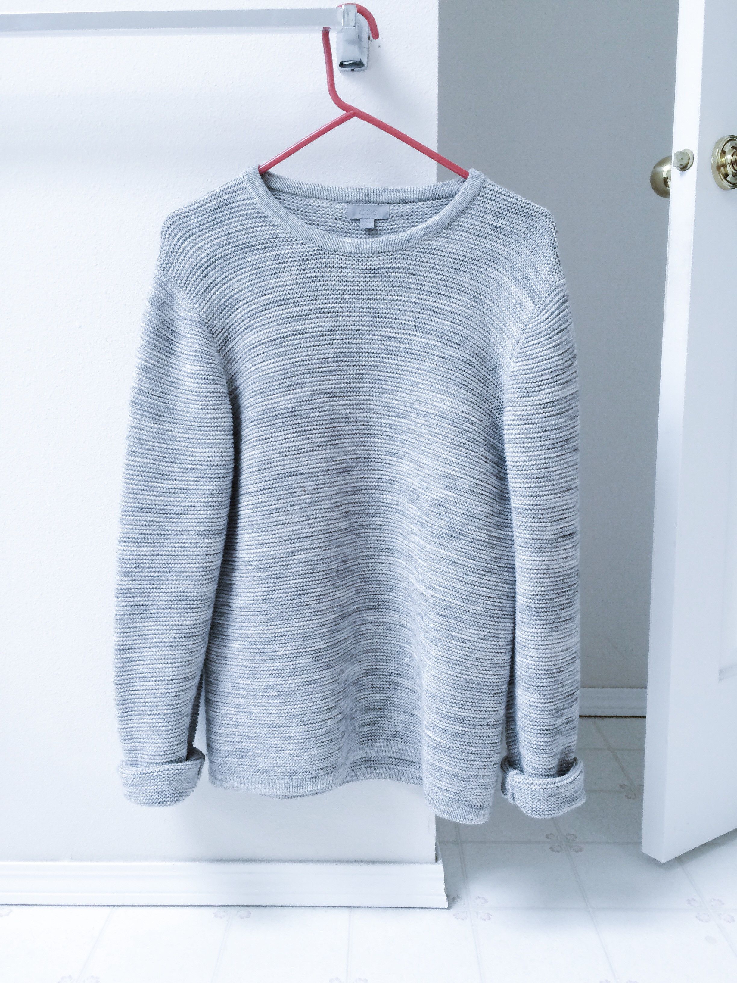 Grey Knit Sweater