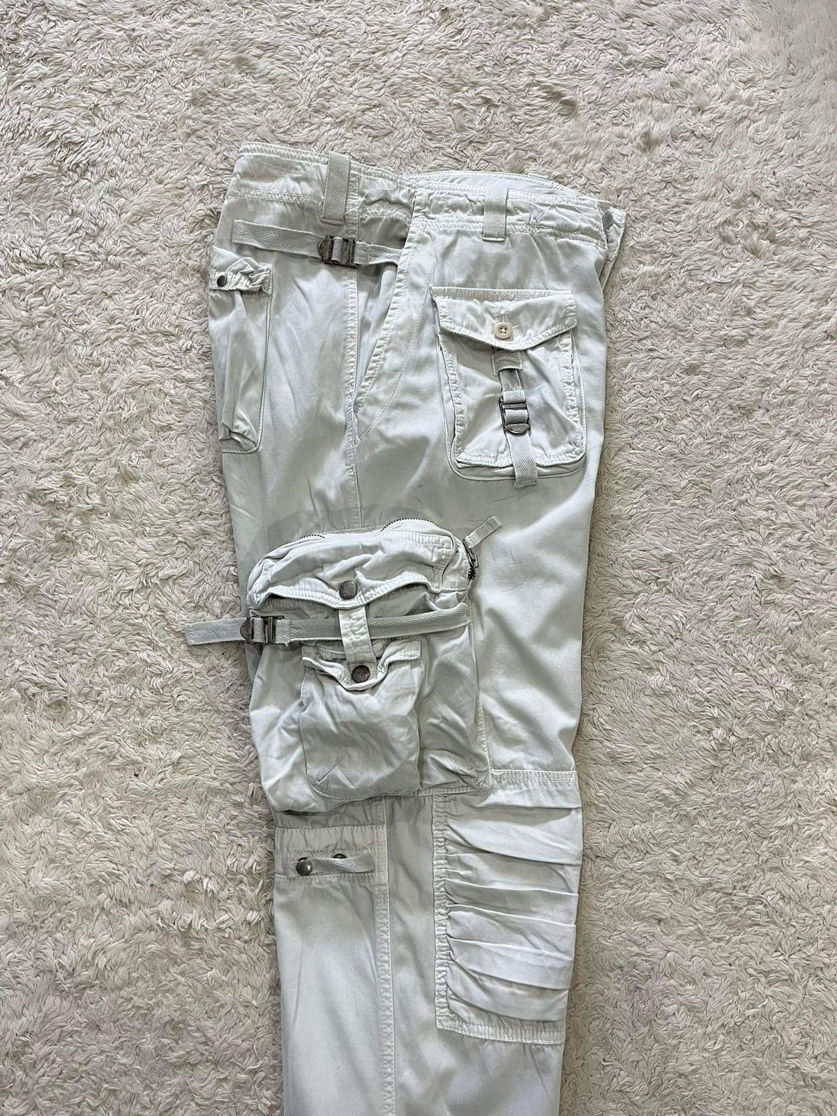 Polo Ralph Lauren SICK🔥OG Polo Ralph Lauren 🇺🇸 Multi Pocket Parachute Pants Size US 34 / EU 50 - 5 Thumbnail