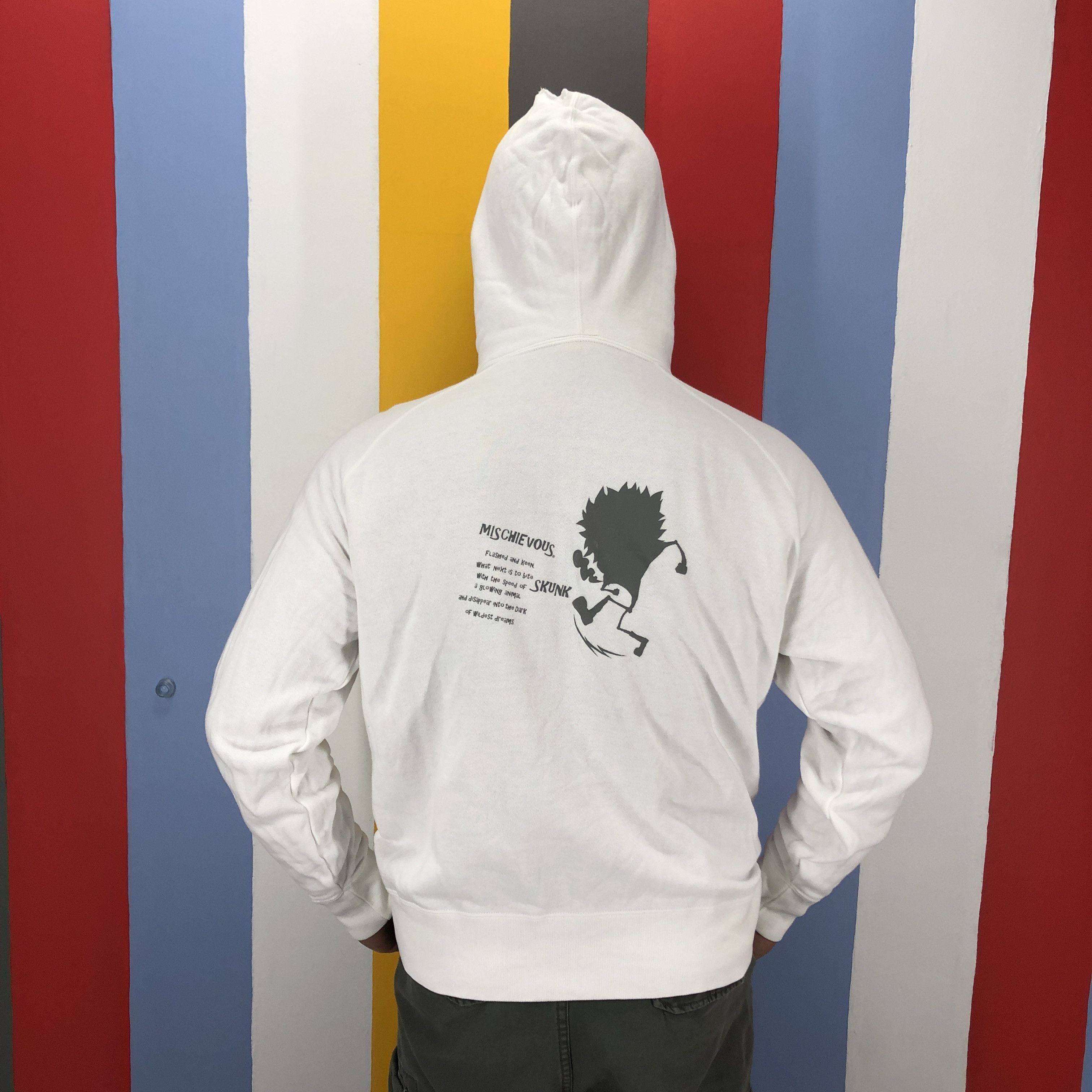 Japanese Brand MISCHIEVOUS SKUNK Hoodie Pullover #0966/AI Size US L / EU 52-54 / 3 - 14 Thumbnail