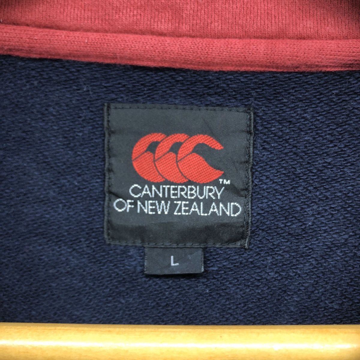 Canterbury of New Zealand CANTERBURY Stripe Sweatshirt Turtle Neck #1472-54 Size US L / EU 52-54 / 3 - 5 Thumbnail
