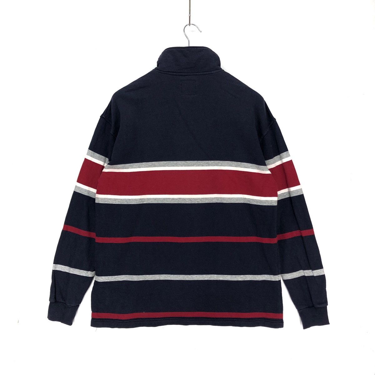 Canterbury of New Zealand CANTERBURY Stripe Sweatshirt Turtle Neck #1472-54 Size US L / EU 52-54 / 3 - 6 Thumbnail