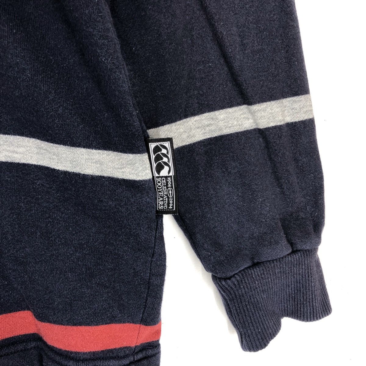 Canterbury of New Zealand CANTERBURY Stripe Sweatshirt Turtle Neck #1472-54 Size US L / EU 52-54 / 3 - 4 Thumbnail
