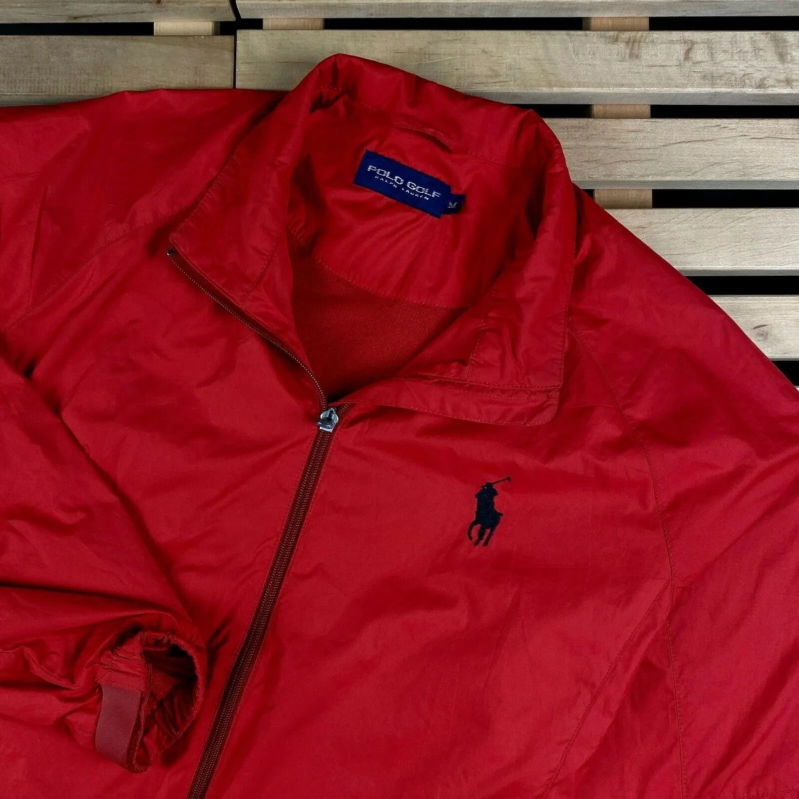 Polo Ralph Lauren × Ralph Lauren × Vintage Mens Bomber Jacket Polo Golf Ralph Lauren Vintage Size M Size US M / EU 48-50 / 2 - 2 Thumbnail