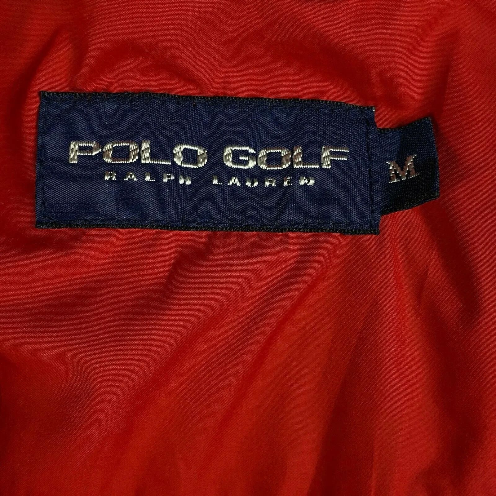 Polo Ralph Lauren × Ralph Lauren × Vintage Mens Bomber Jacket Polo Golf Ralph Lauren Vintage Size M Size US M / EU 48-50 / 2 - 4 Thumbnail