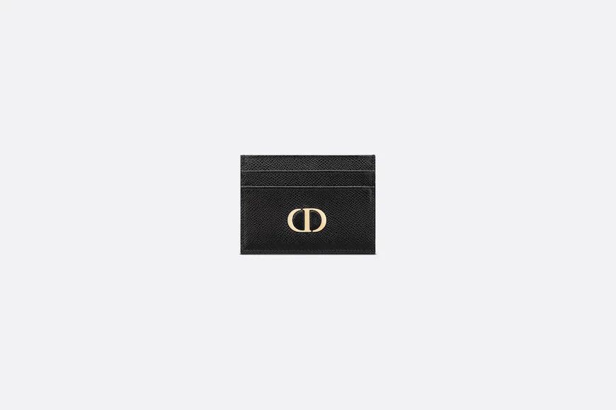Dior - 30 Montaigne Five-Slot Card Holder Blue Dior Oblique Jacquard - Women