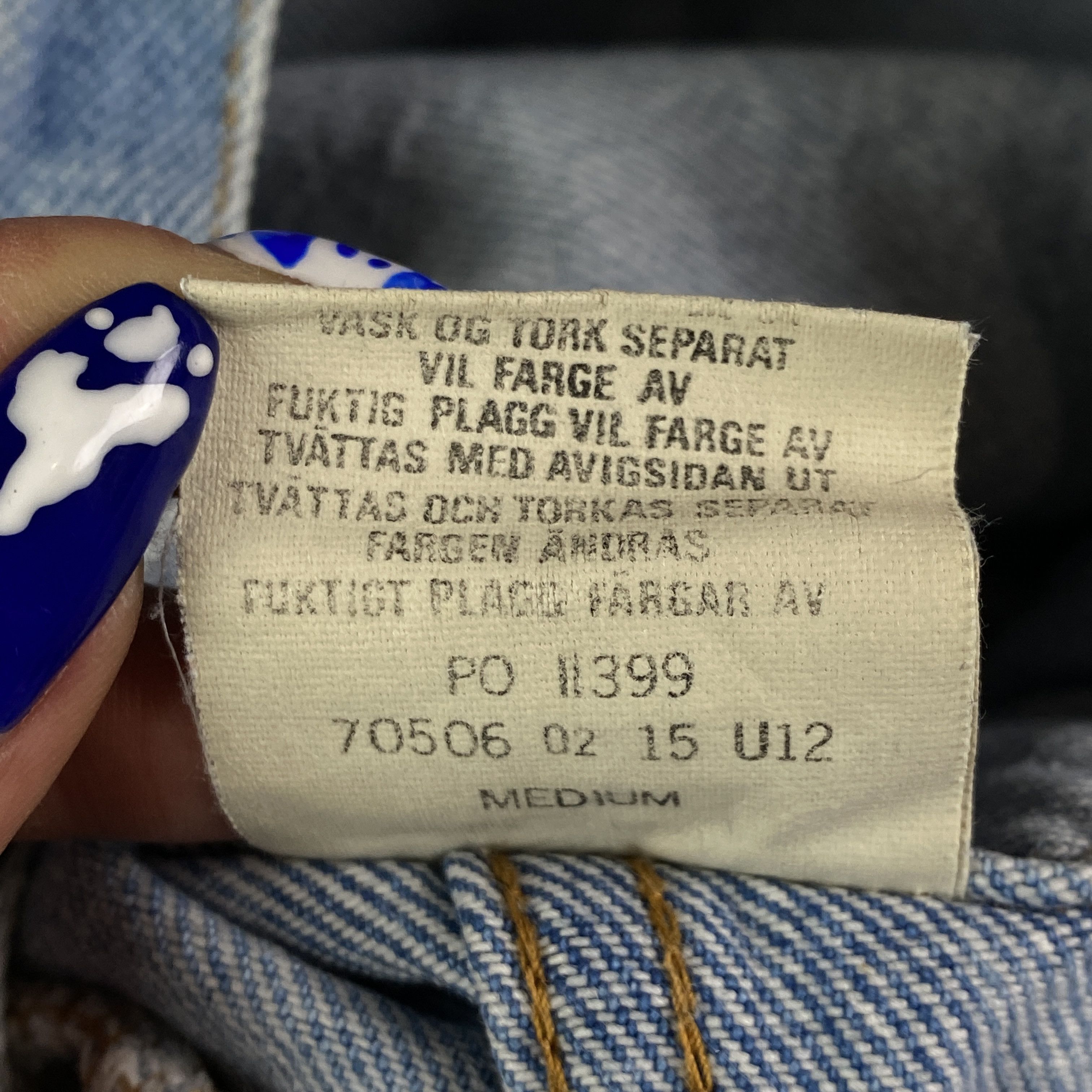 Levi's × Levi's Vintage Clothing × Vintage Men’s Bomber Jacket Levi’s Vintage Size M Made Britain Size US M / EU 48-50 / 2 - 5 Thumbnail