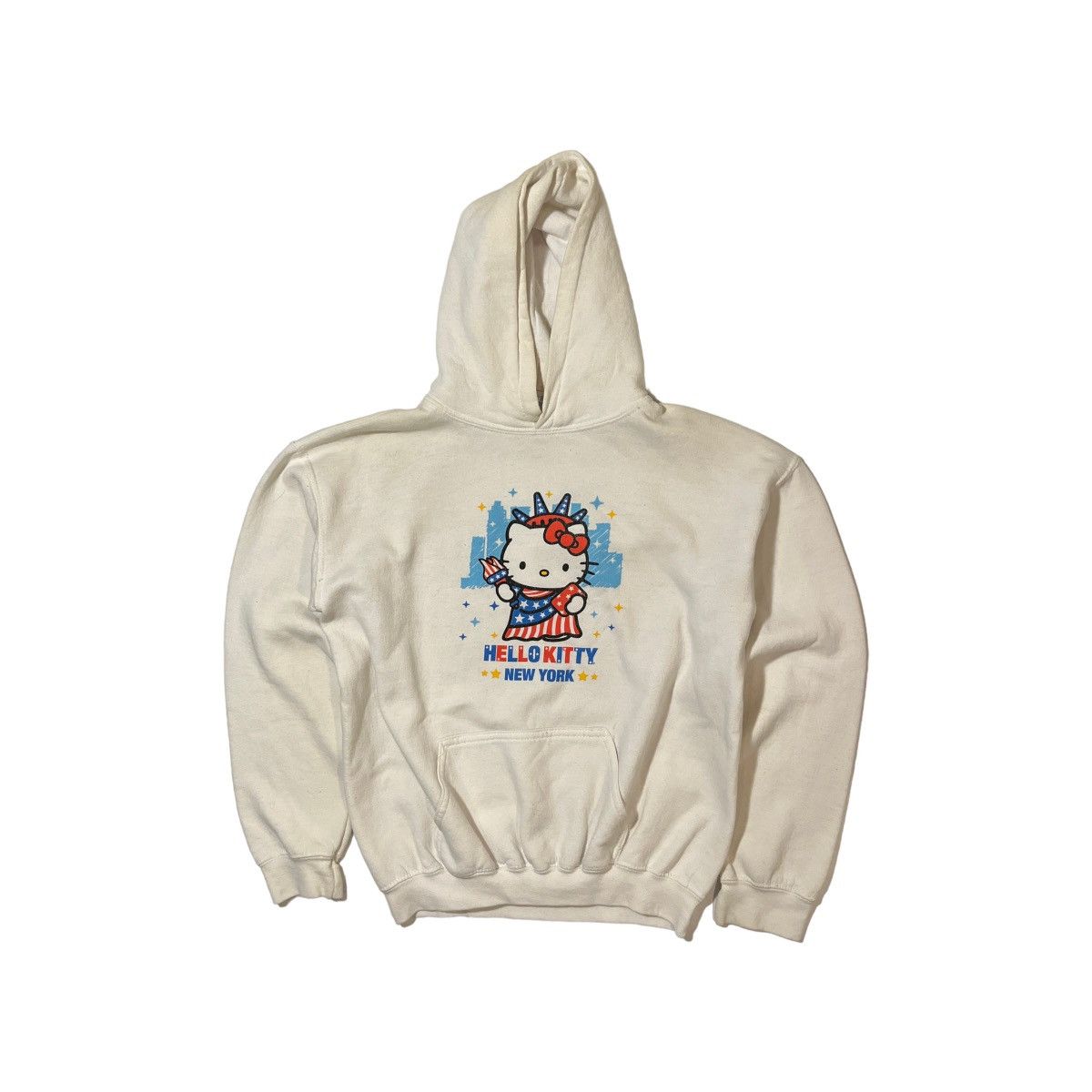 Vintage Y2K Hello Kitty New York Hoodie Size US S / EU 44-46 / 1 - 1 Thumbnail
