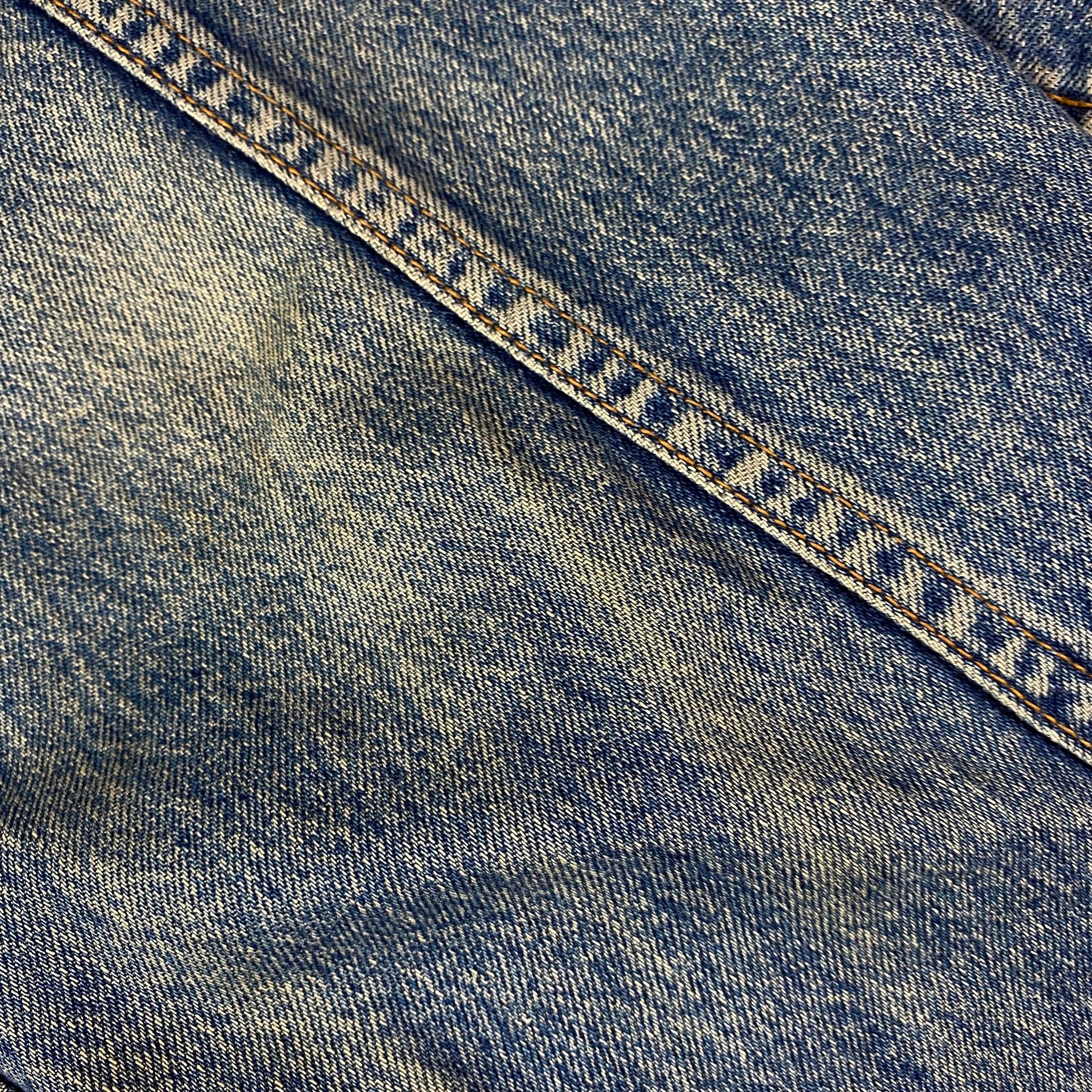 Levi's × Levi's Vintage Clothing × Vintage Mens Denim Bomber Jacket Levis Vintage Size XL Size US XL / EU 56 / 4 - 5 Thumbnail