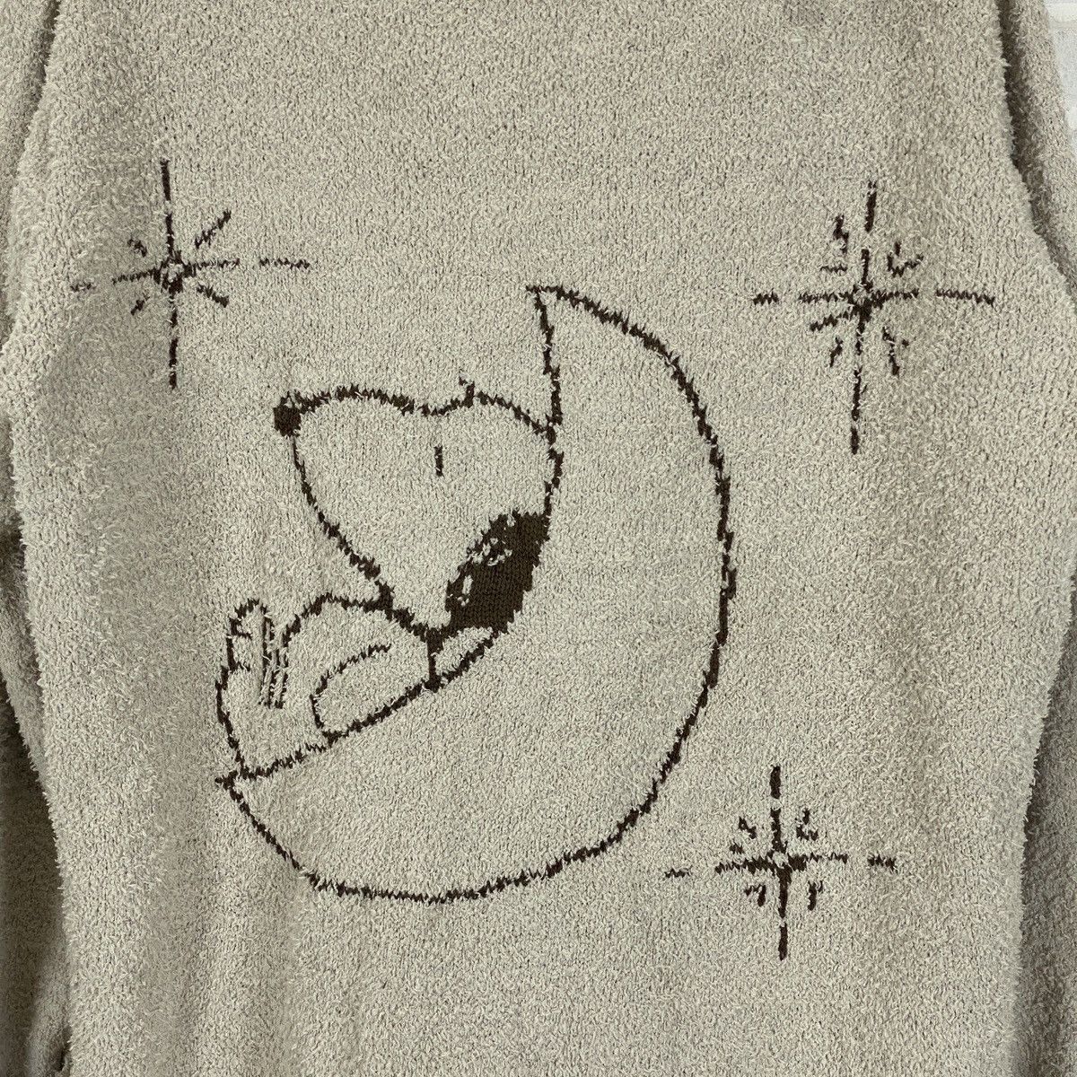 Cartoon Network Peanuts Big Snoopy Button Up Knitted Sweater Size ONE SIZE - 9 Thumbnail