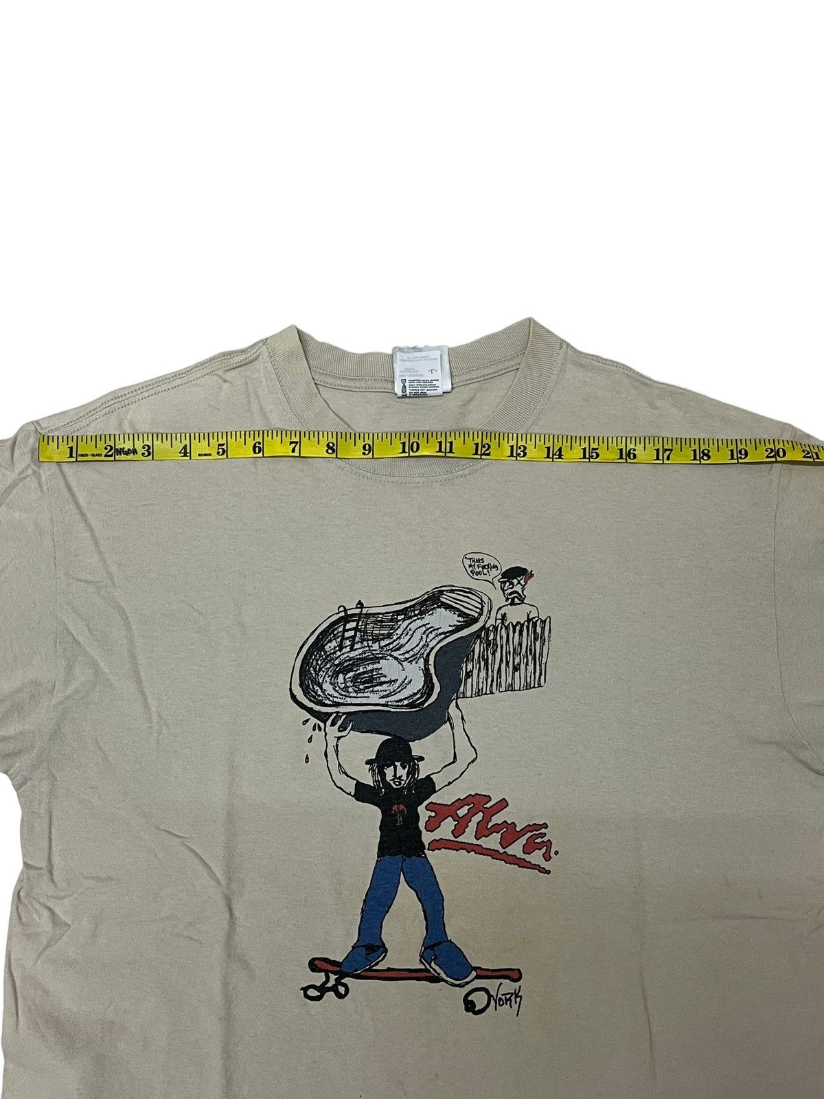 Thrasher Vintage Tony Alva T shirt Size US L / EU 52-54 / 3 - 5 Thumbnail
