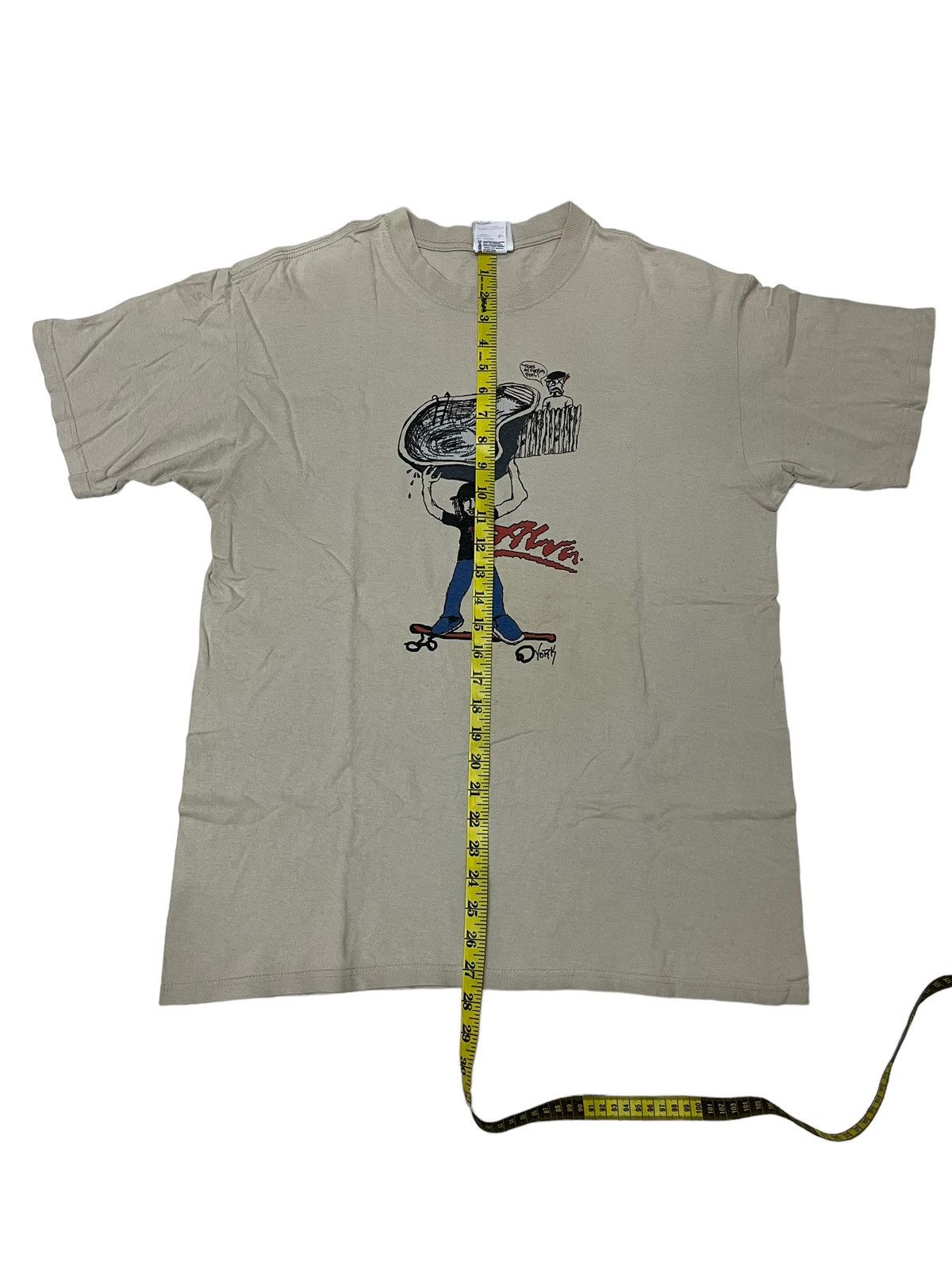 Thrasher Vintage Tony Alva T shirt Size US L / EU 52-54 / 3 - 6 Thumbnail