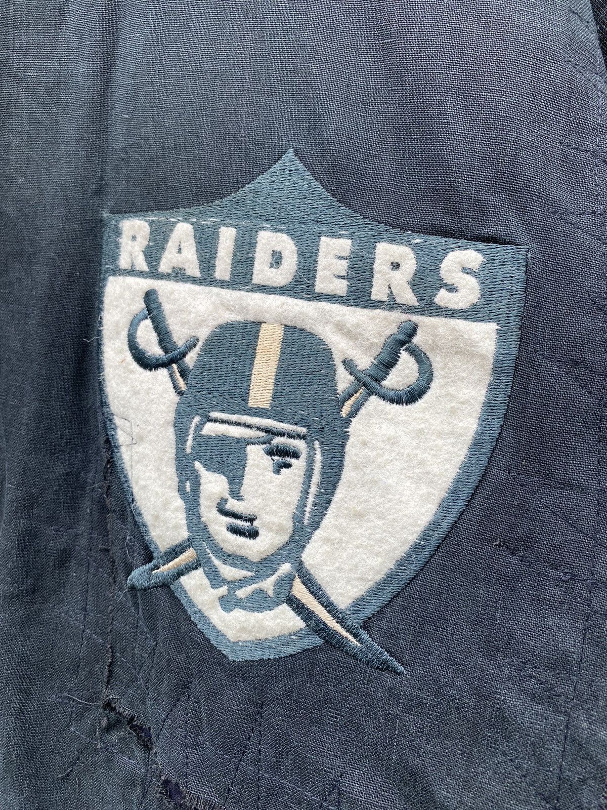 NFL Vintage Rare Oakland RAIDERS by MIRAGE Reversible NFL Bomber Size US XXL / EU 58 / 5 - 7 Thumbnail
