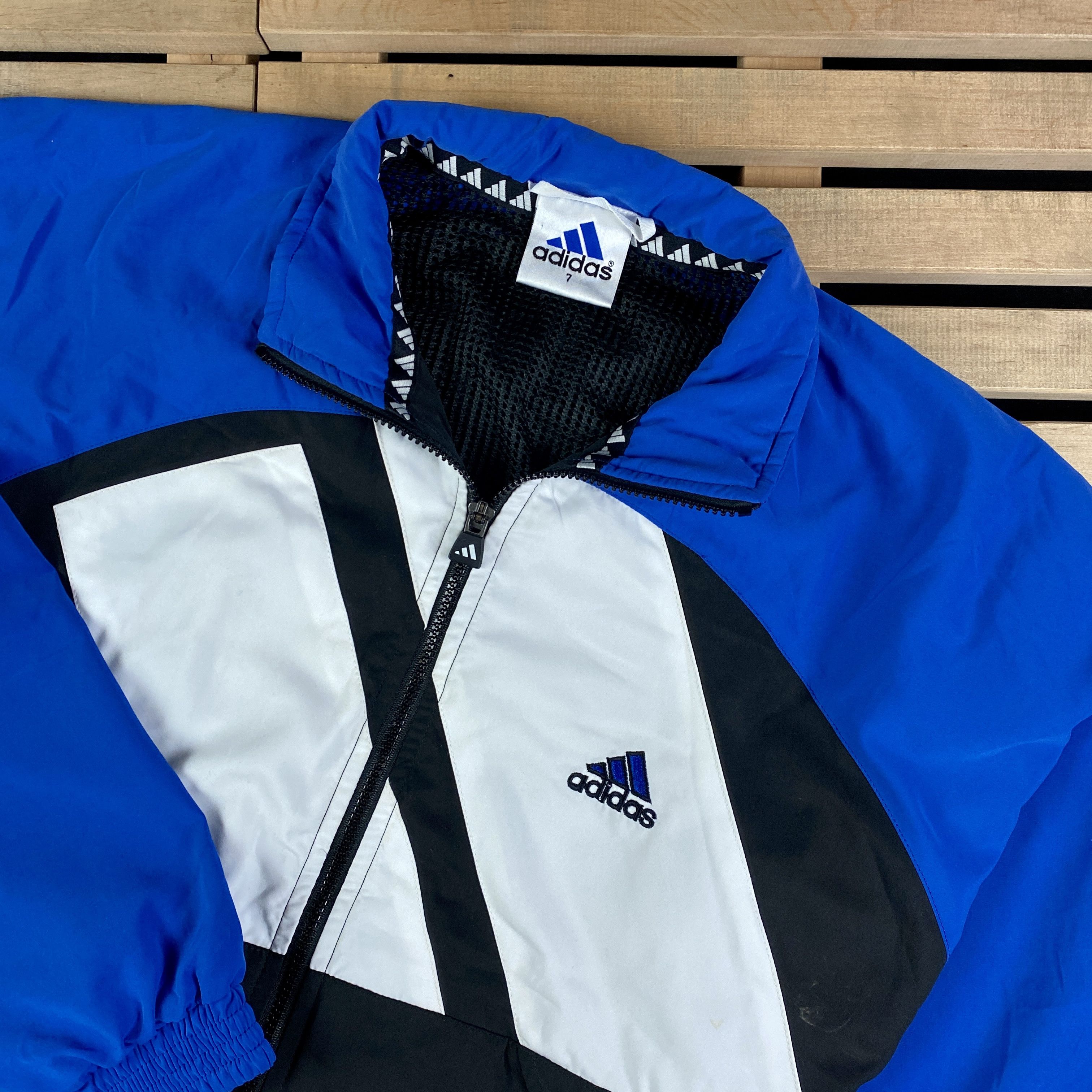 Adidas × Vintage Mens Bomber Jacket Adidas Vintage Size 7 Size US L / EU 52-54 / 3 - 2 Thumbnail