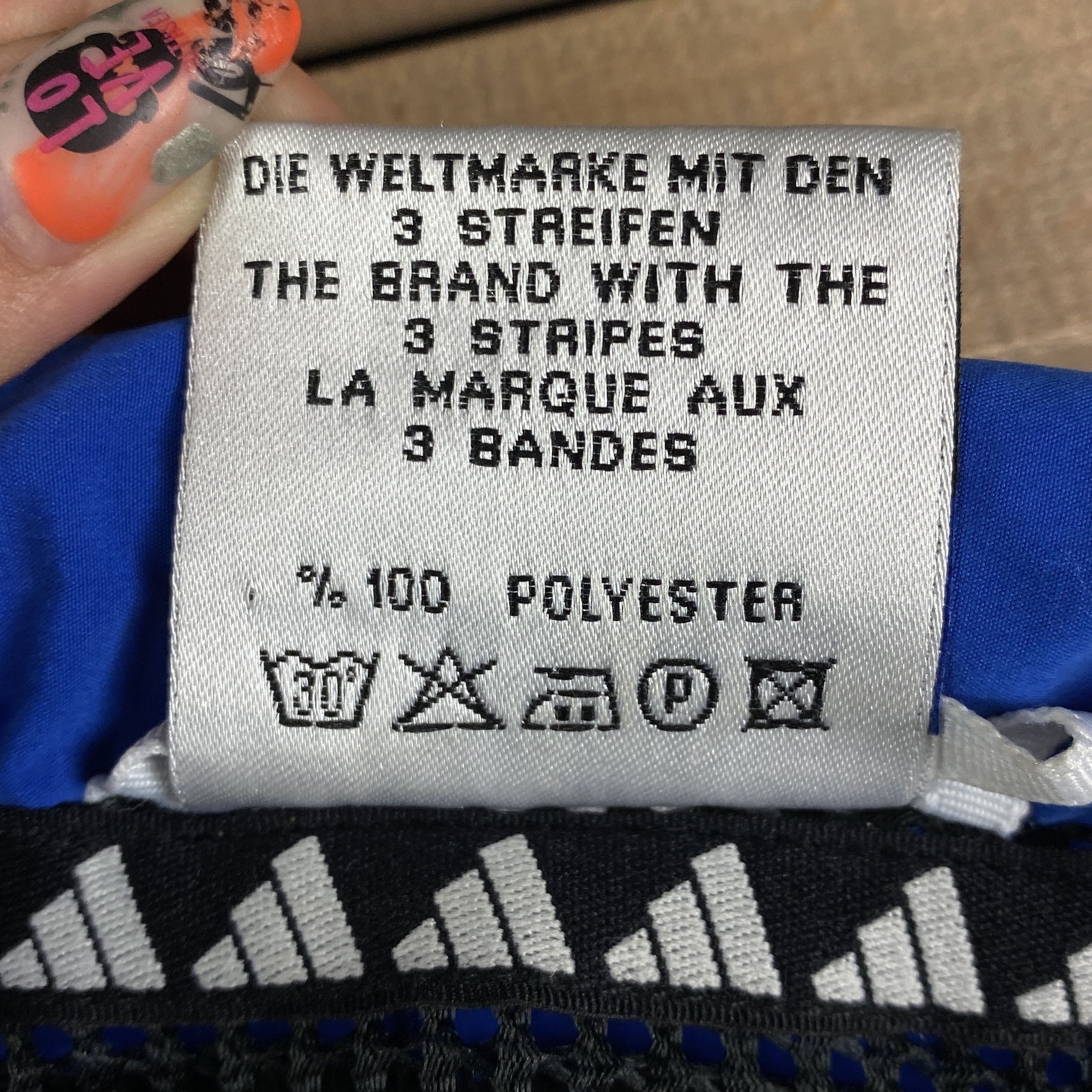 Adidas × Vintage Mens Bomber Jacket Adidas Vintage Size 7 Size US L / EU 52-54 / 3 - 7 Thumbnail