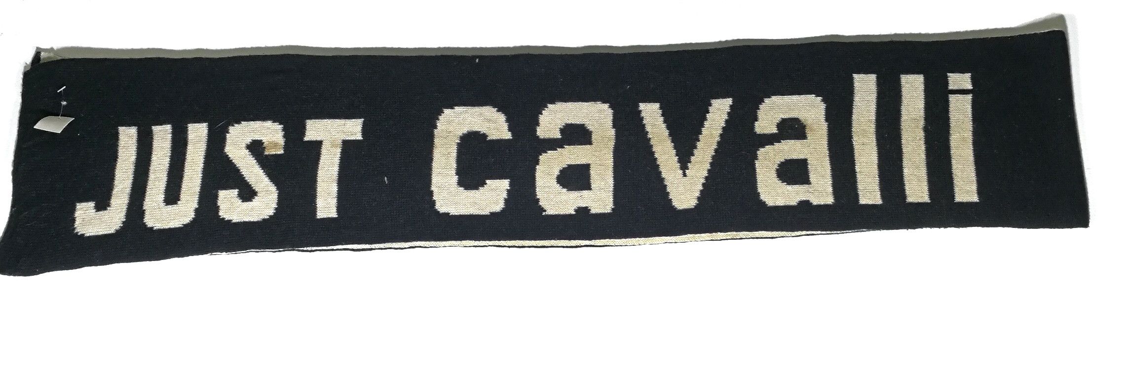 Just Cavalli × Other Just Cavalli wool scarf with spellout logo (SB012) Size ONE SIZE - 4 Thumbnail