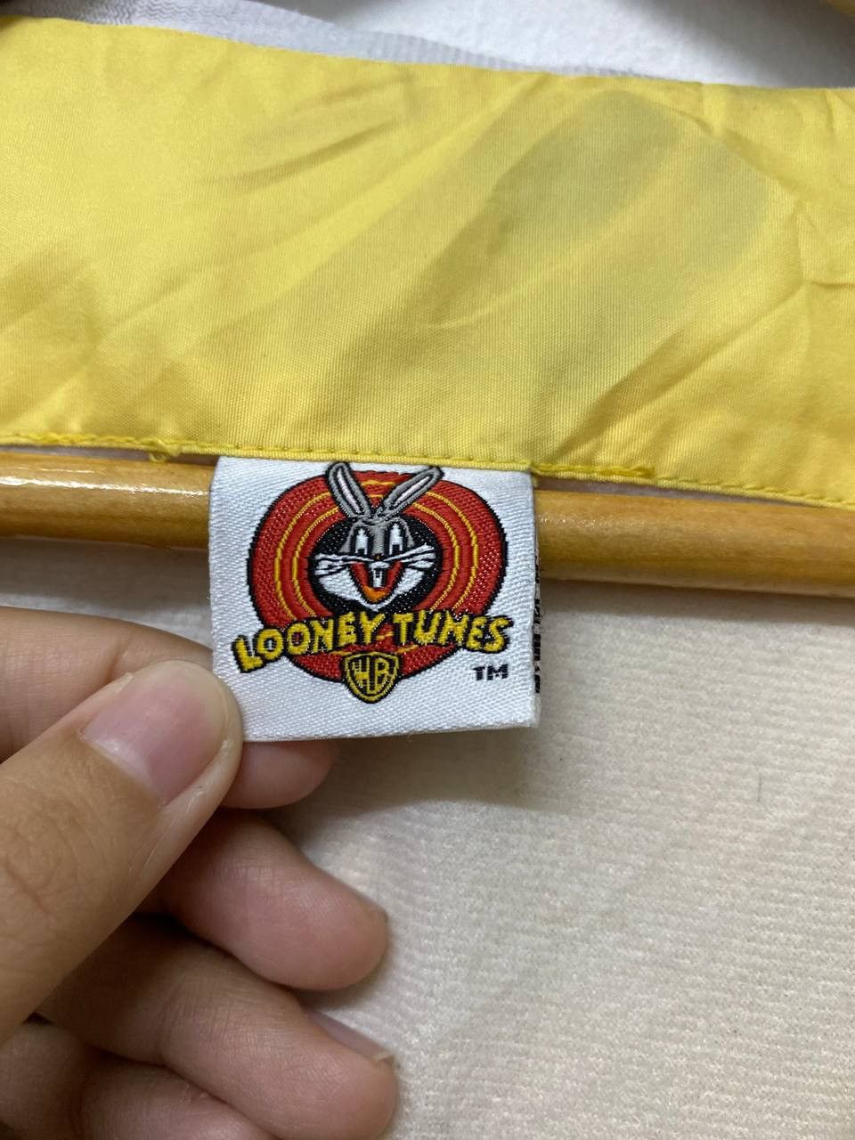 Cartoon Network Vintage Looney Tunes Windbreaker Hoody Embroidered Tweety Size US L / EU 52-54 / 3 - 9 Thumbnail